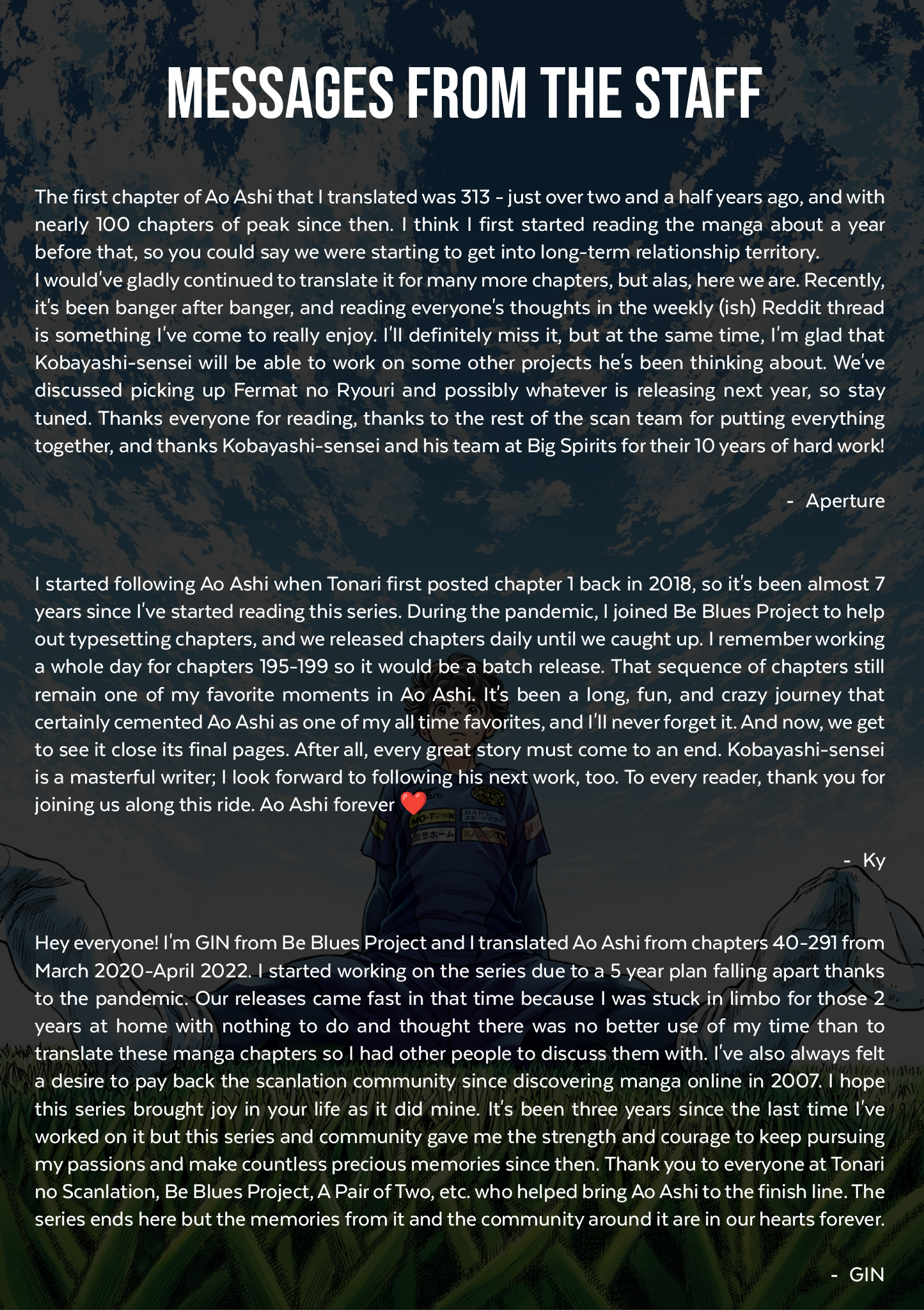 Read Ao Ashi EN Manga Online