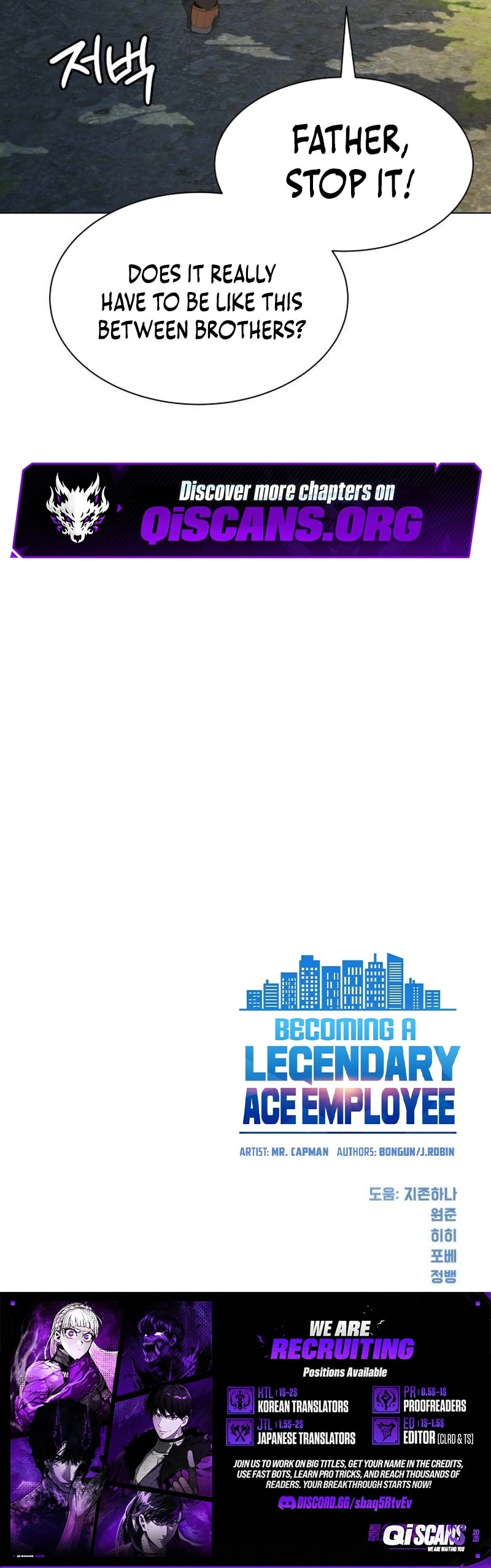 Read Becoming a Legendary Ace Employee EN Manga Online