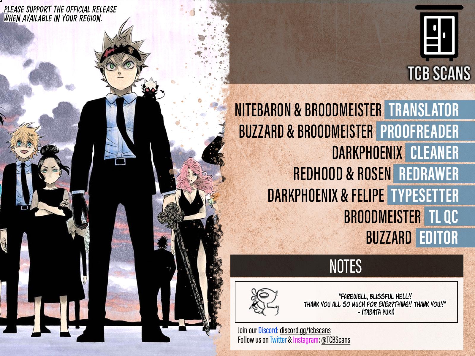 Read Black Clover EN Manga Online