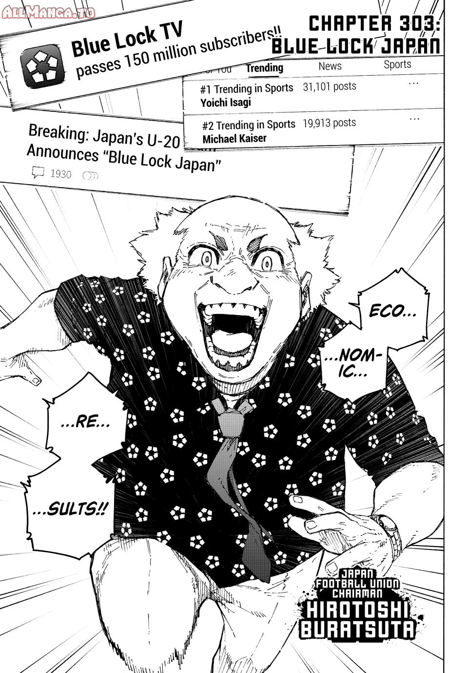 Read Blue Lock EN Manga Online