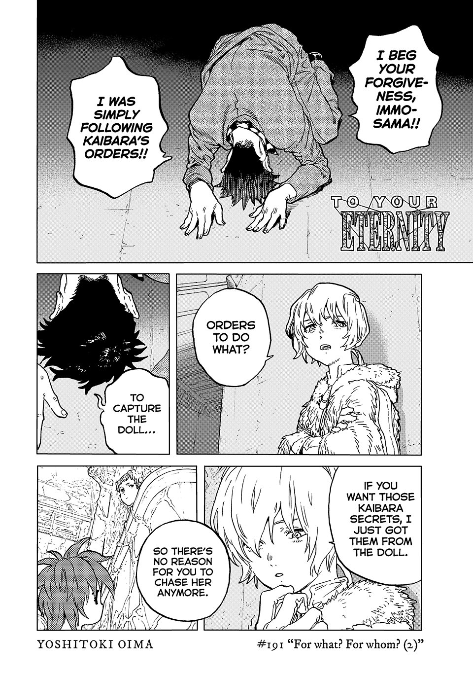 Read Fumetsu no Anata e EN Manga Online