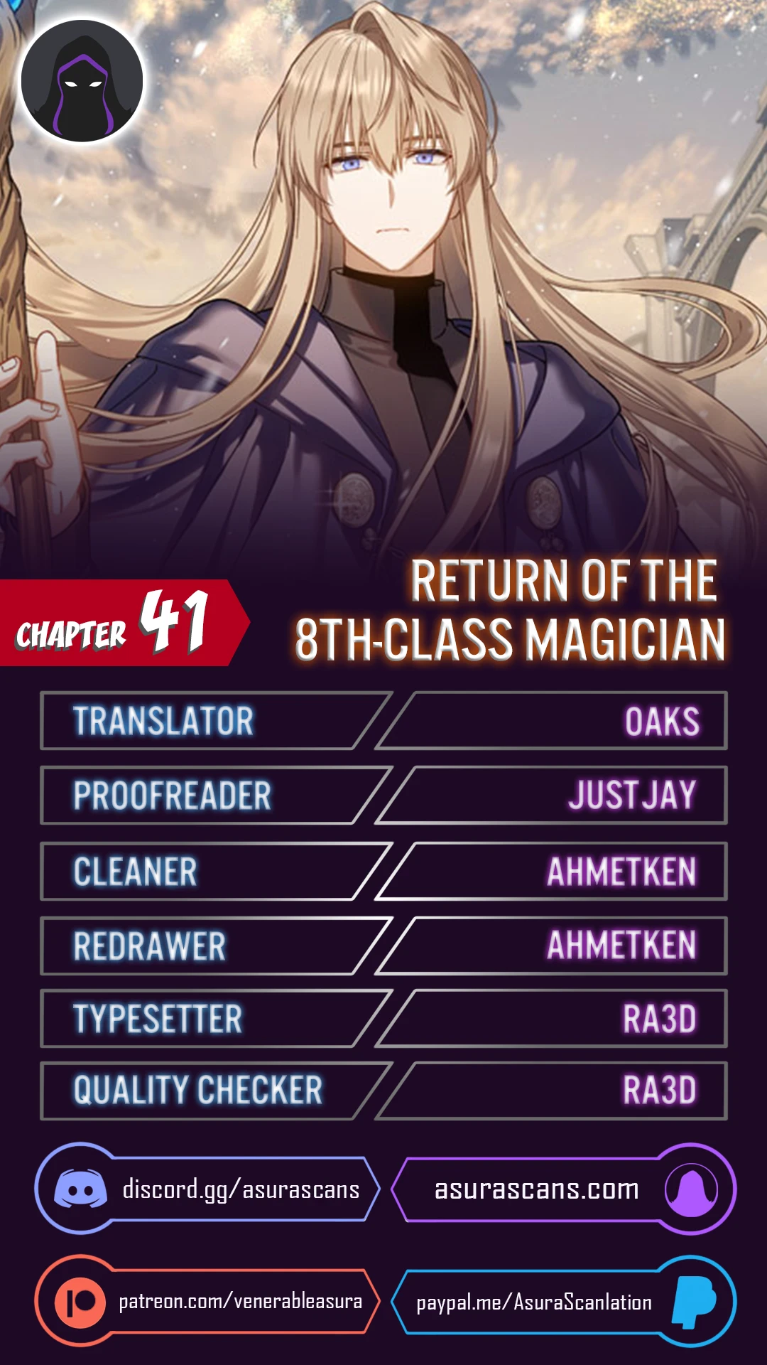Read Return of the 8th Class Magician EN Manga Online