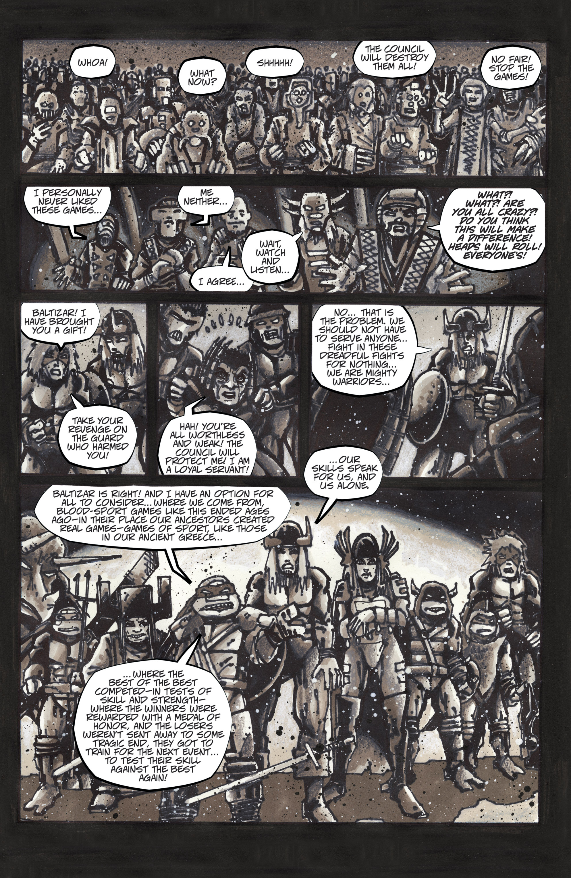 Read Teenage Mutant Ninja Turtles (2011) EN Manga Online