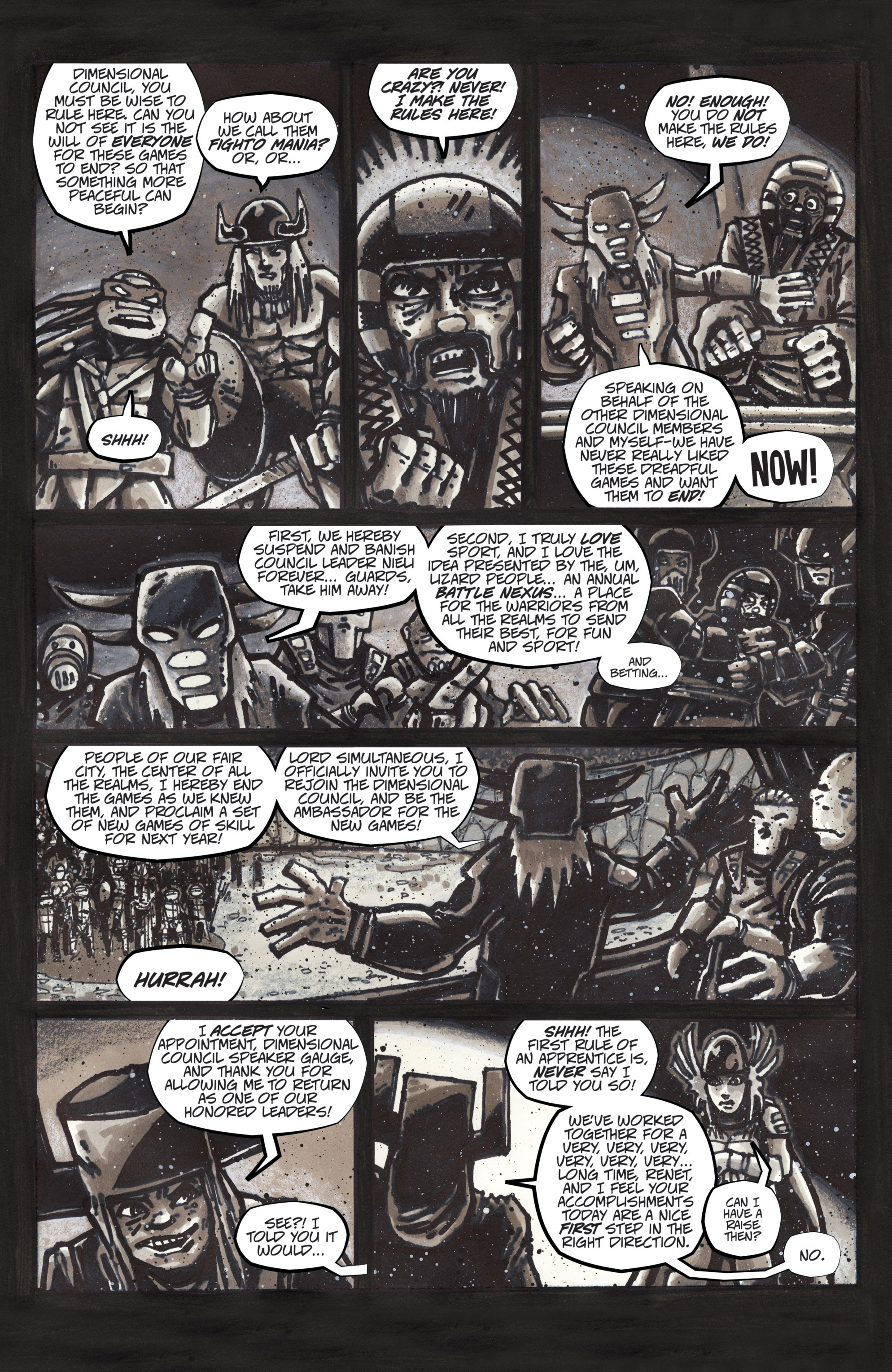 Read Teenage Mutant Ninja Turtles (2011) EN Manga Online