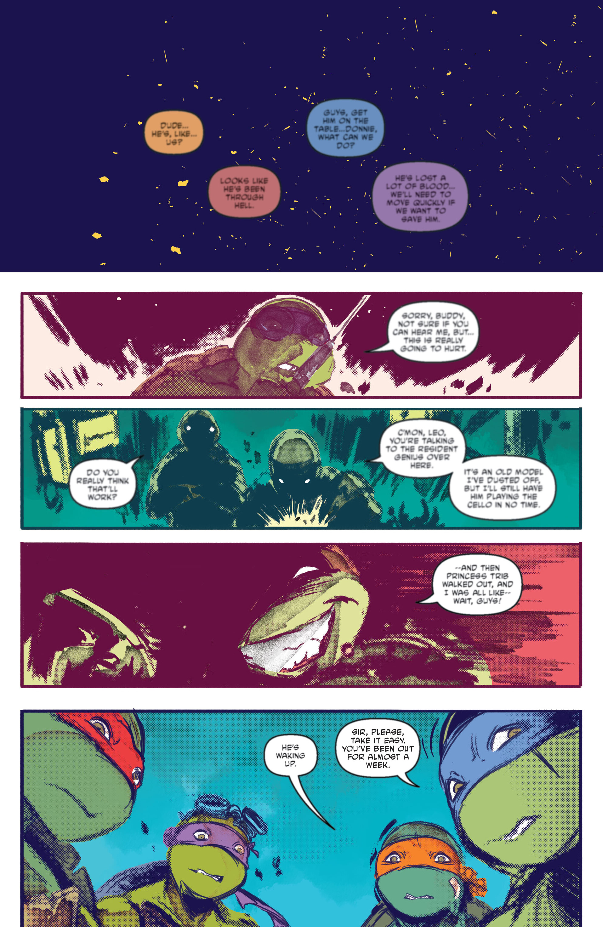 Read Teenage Mutant Ninja Turtles (2011) EN Manga Online