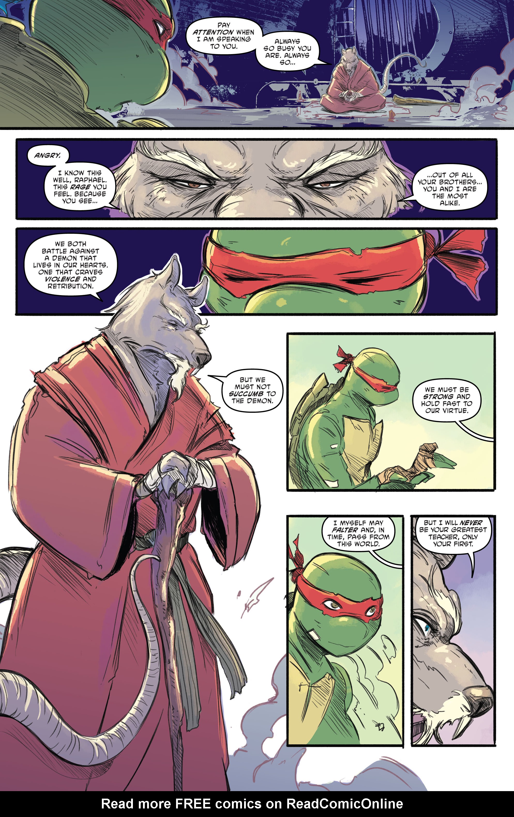 Read Teenage Mutant Ninja Turtles (2011) EN Manga Online