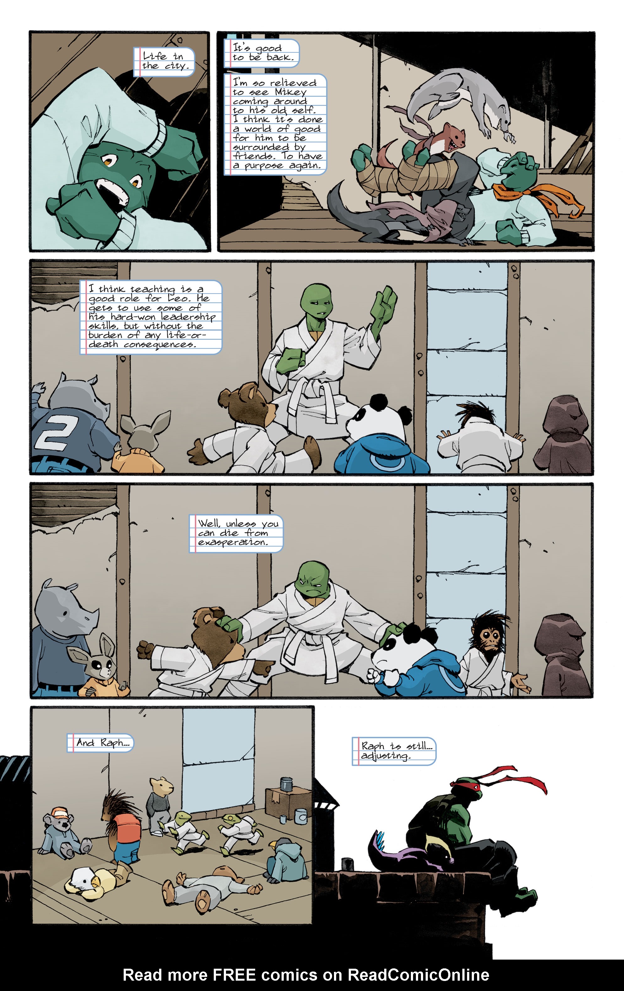 Read Teenage Mutant Ninja Turtles (2011) EN Manga Online