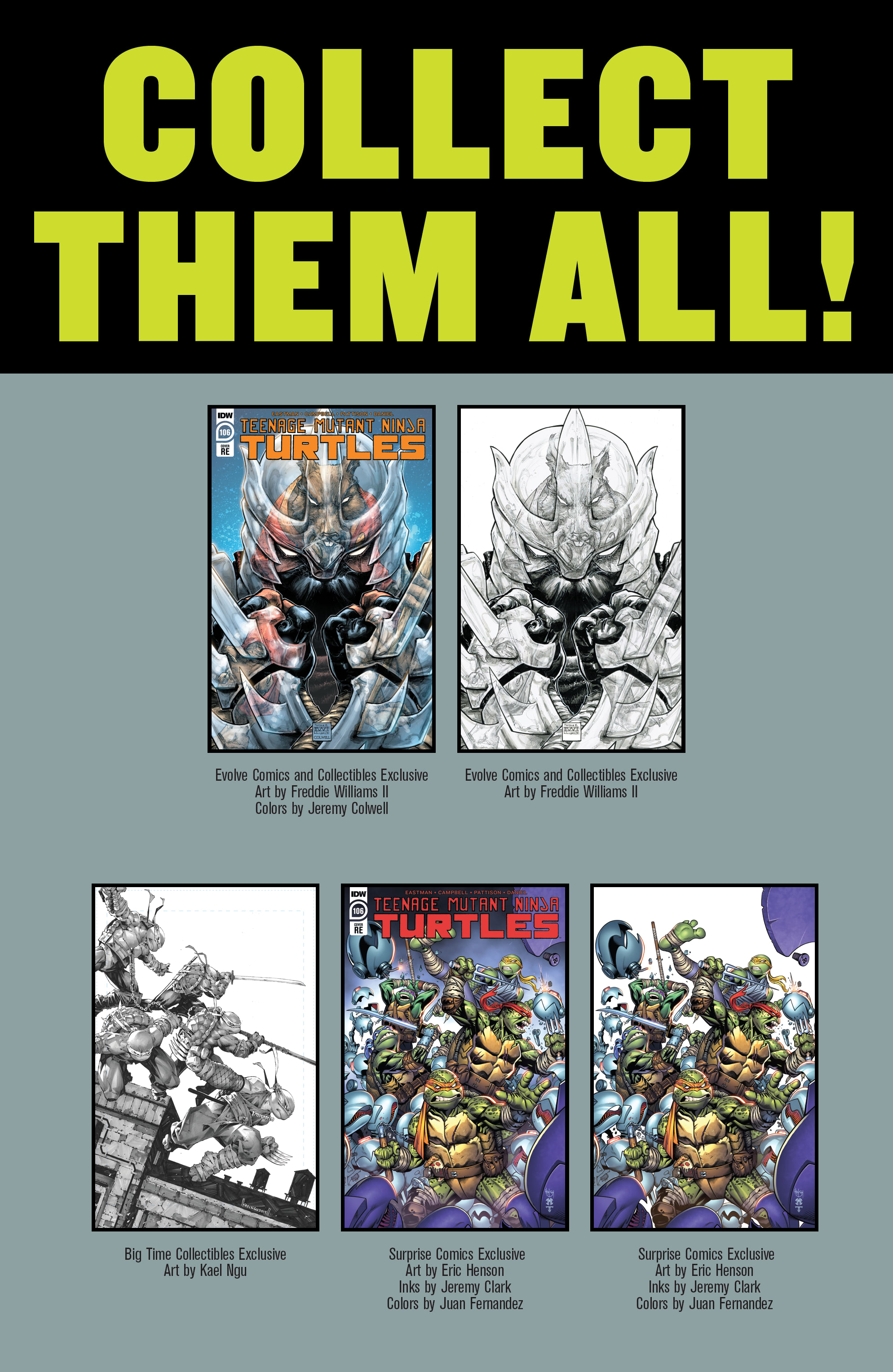 Read Teenage Mutant Ninja Turtles (2011) EN Manga Online