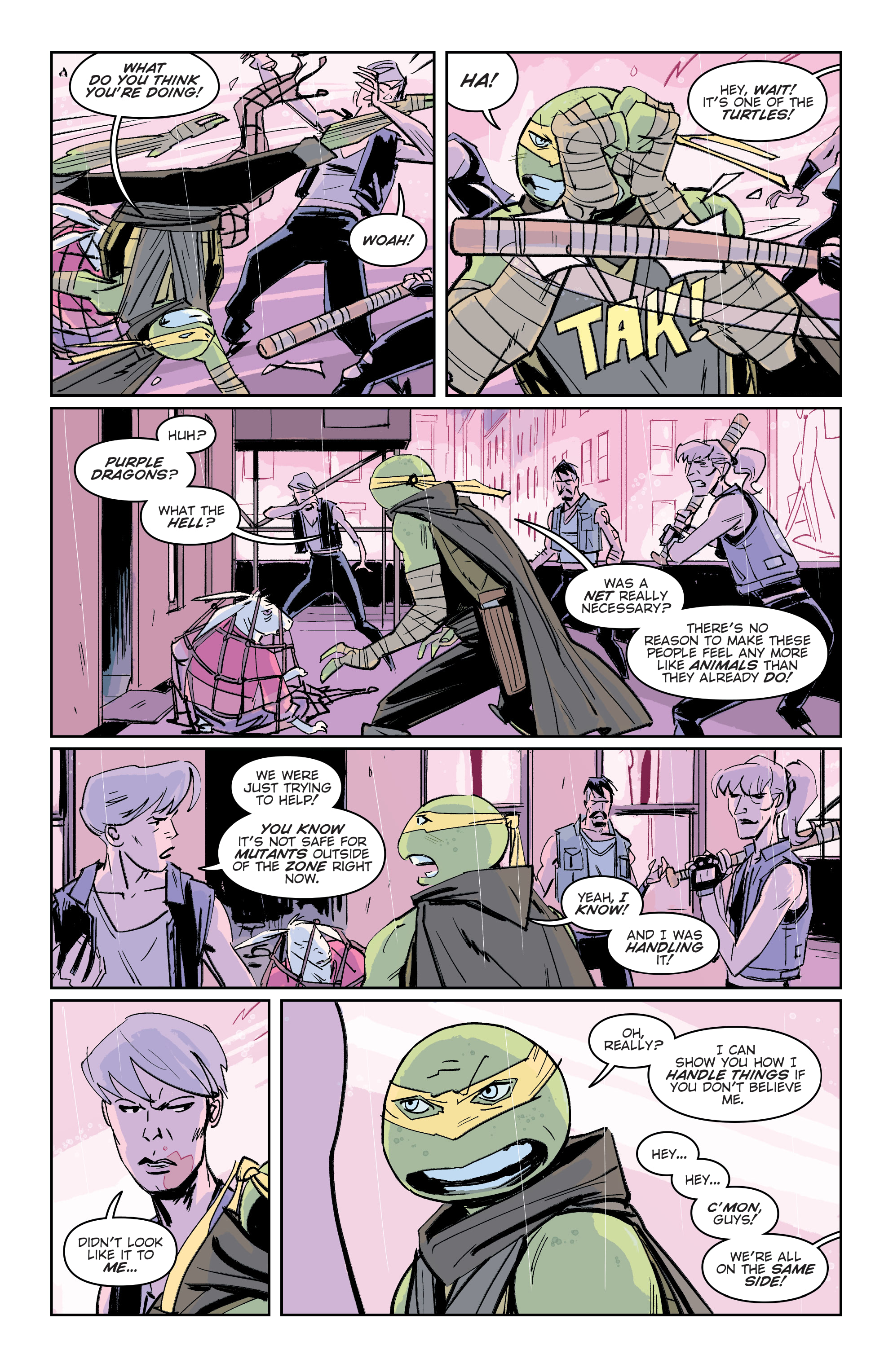 Read Teenage Mutant Ninja Turtles (2011) EN Manga Online