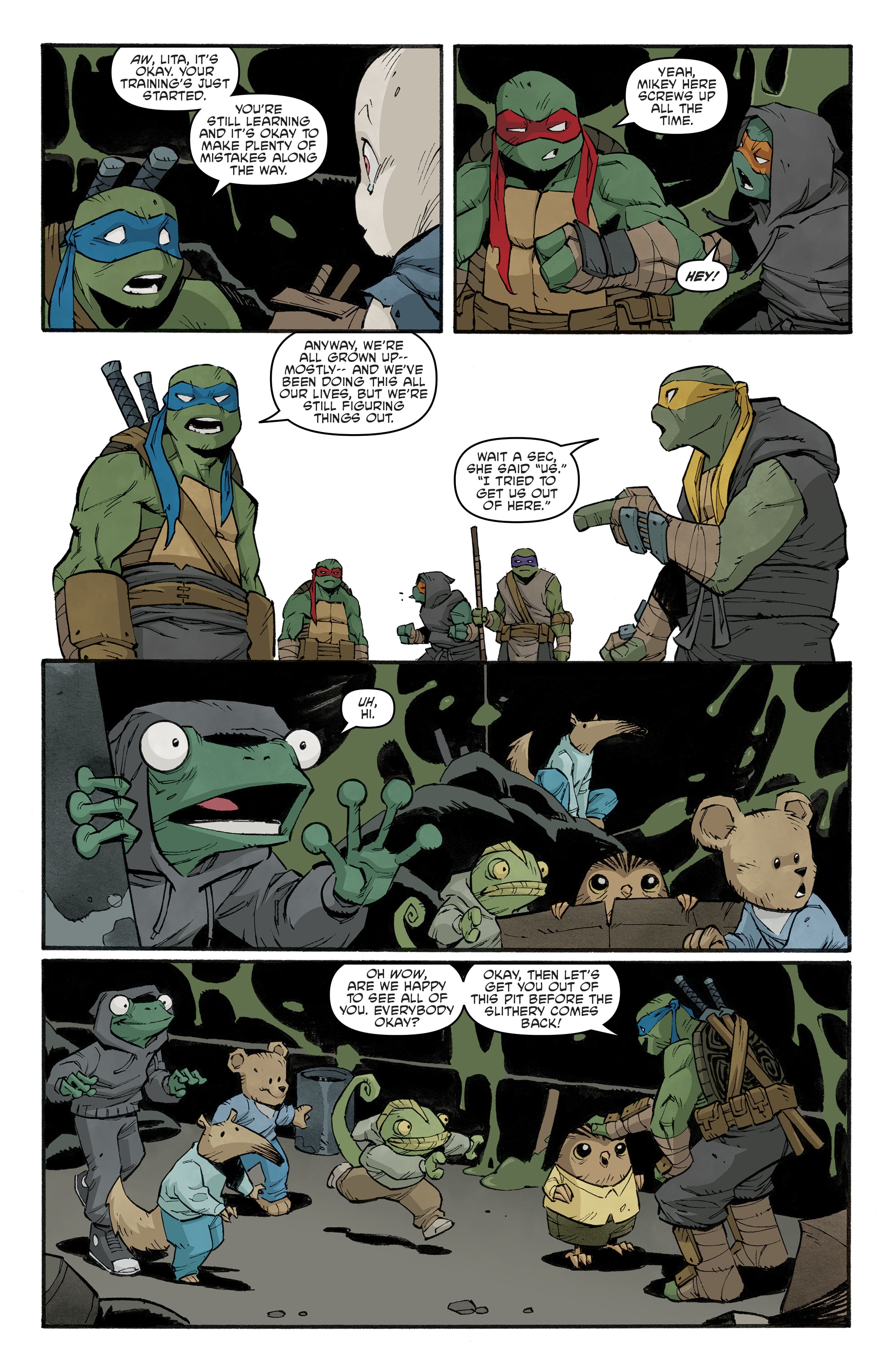 Read Teenage Mutant Ninja Turtles (2011) EN Manga Online
