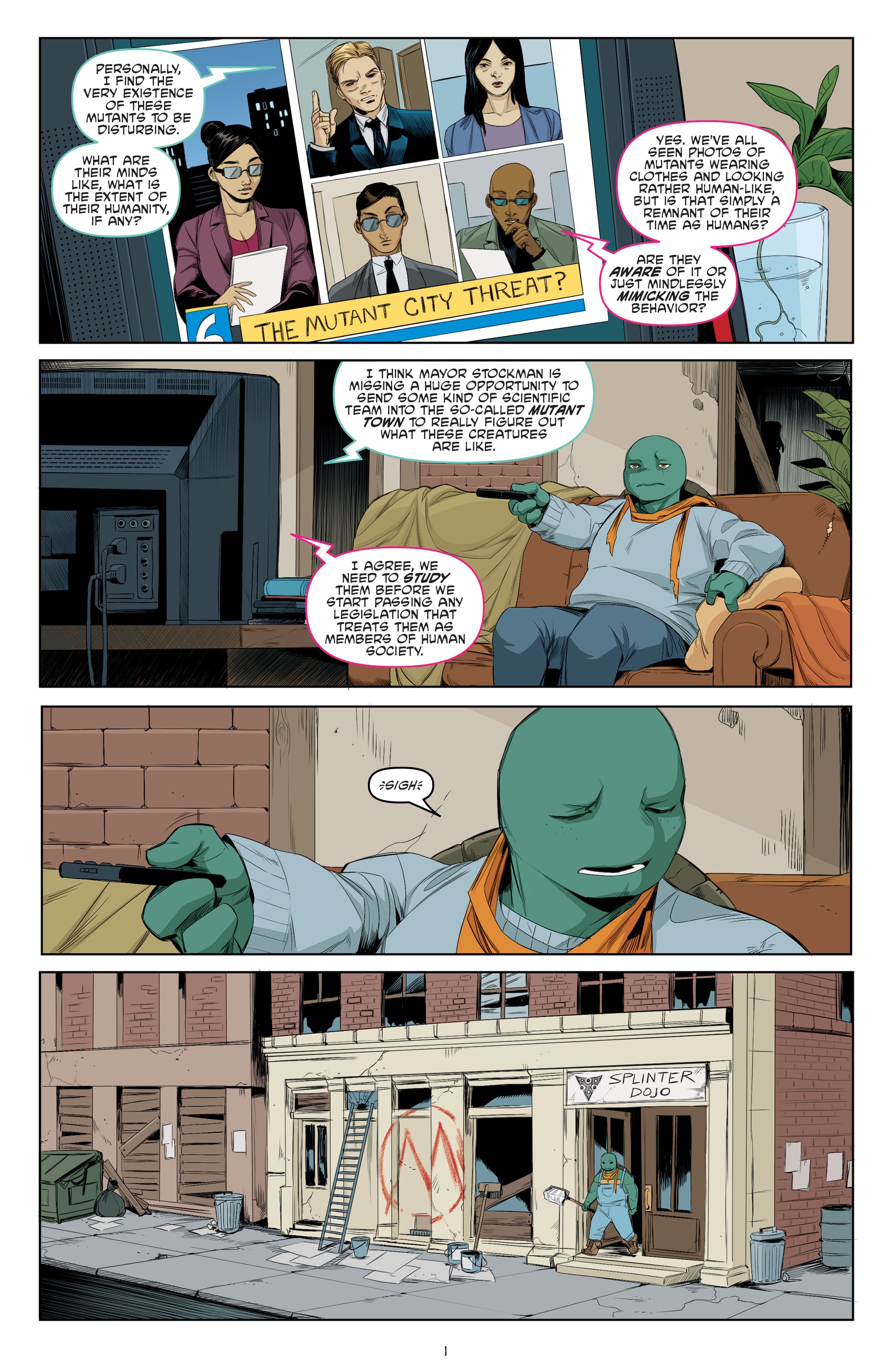 Read Teenage Mutant Ninja Turtles (2011) EN Manga Online