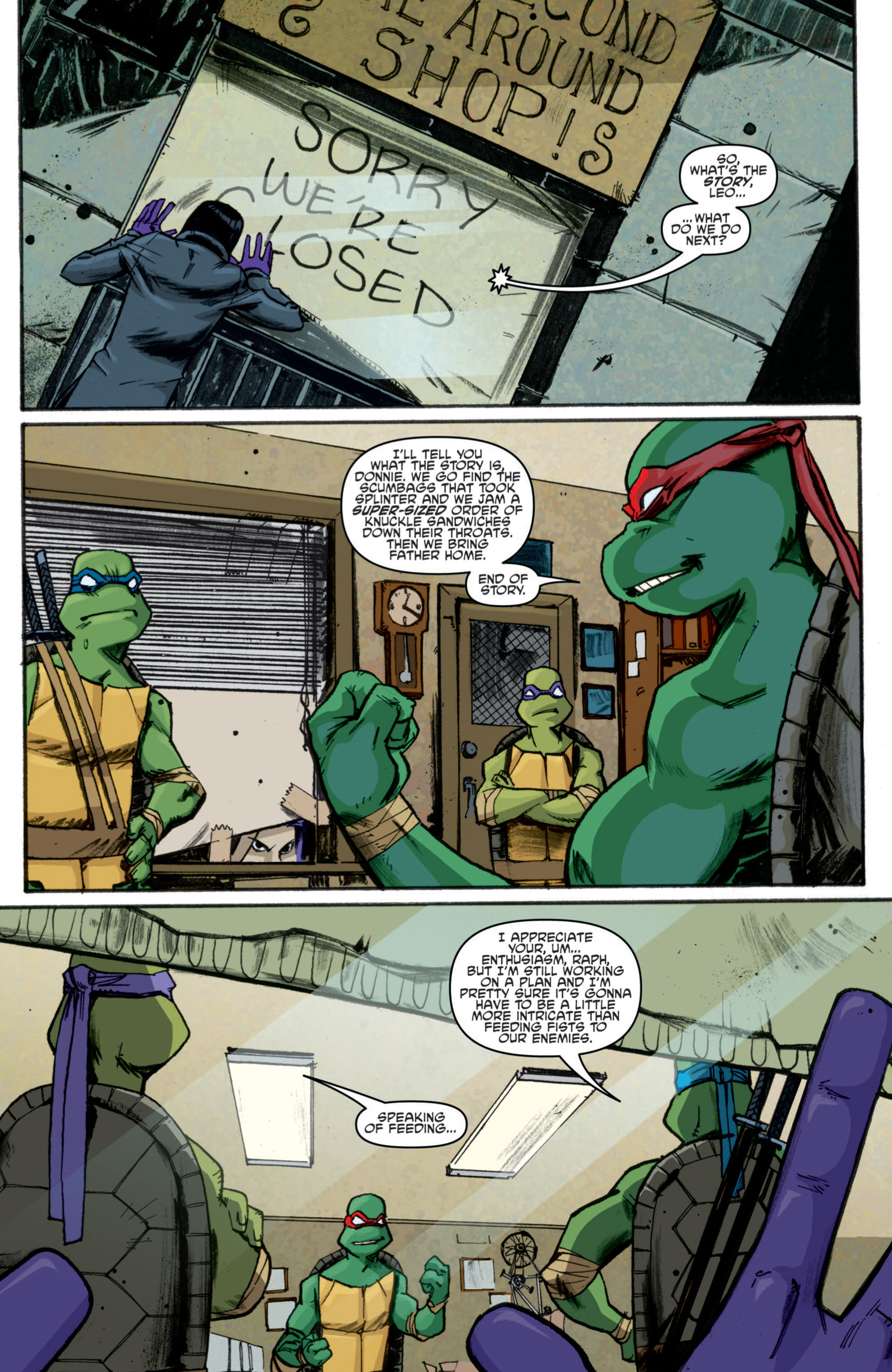 Read Teenage Mutant Ninja Turtles (2011) EN Manga Online