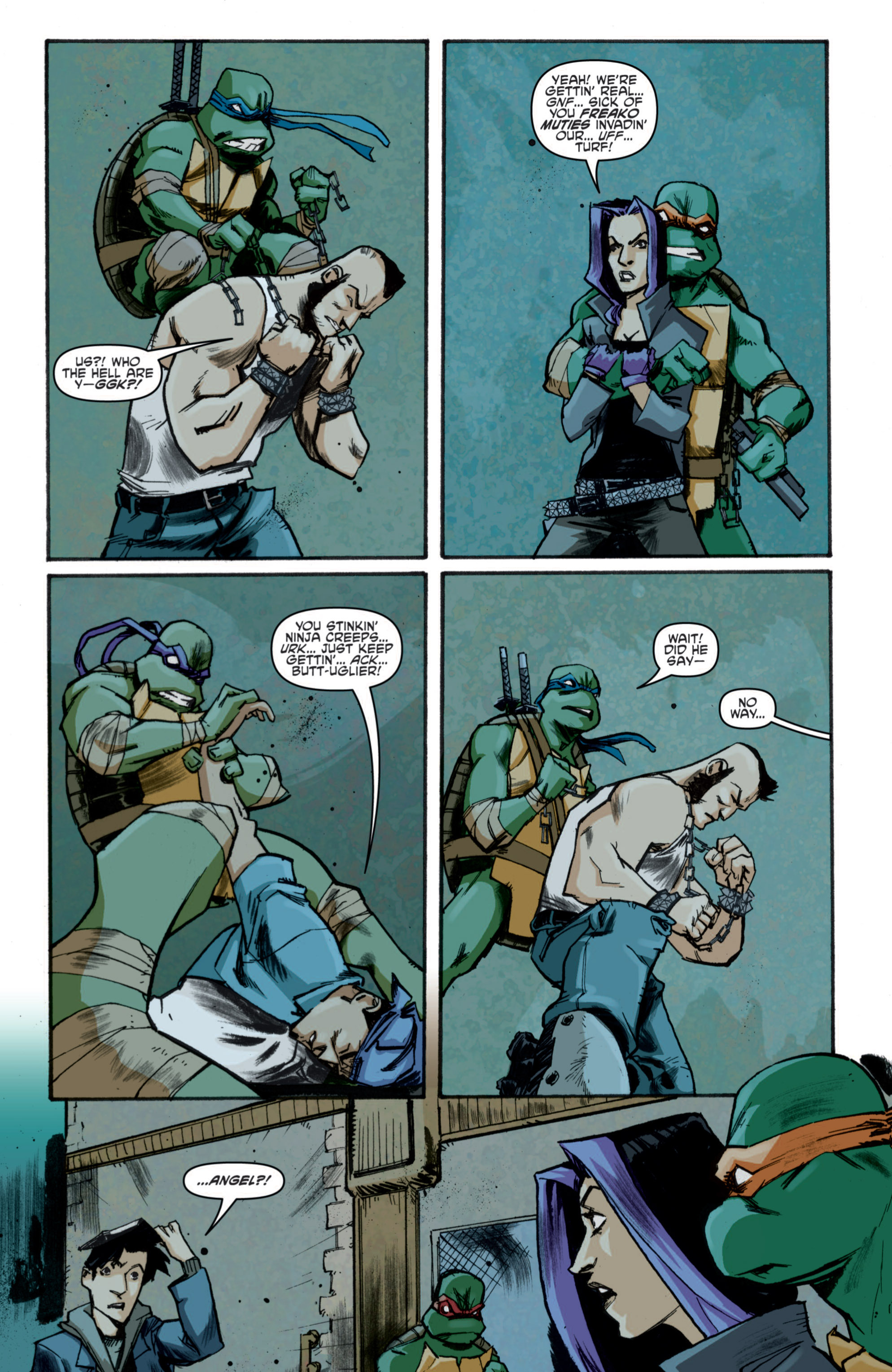 Read Teenage Mutant Ninja Turtles (2011) EN Manga Online