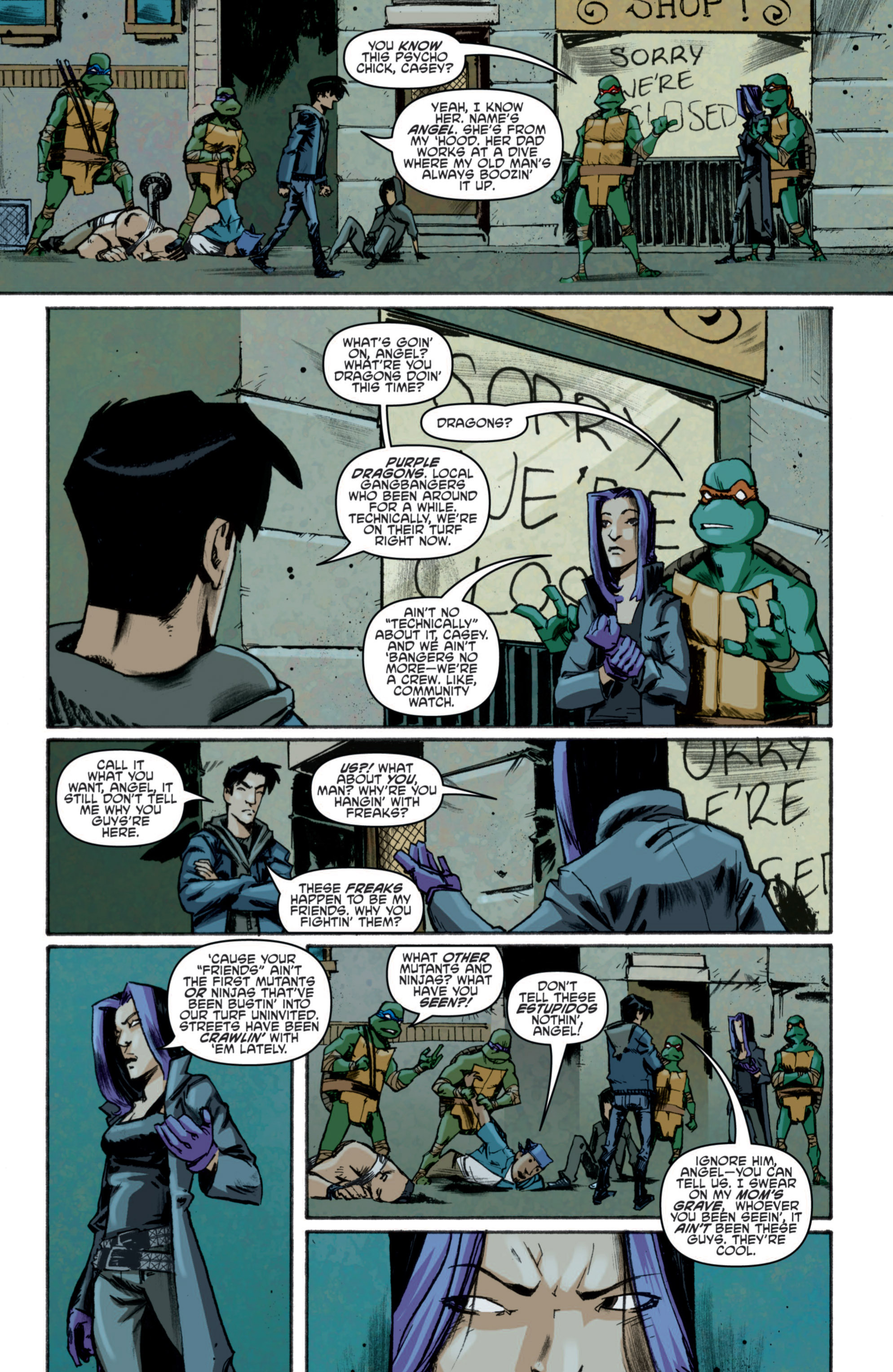 Read Teenage Mutant Ninja Turtles (2011) EN Manga Online