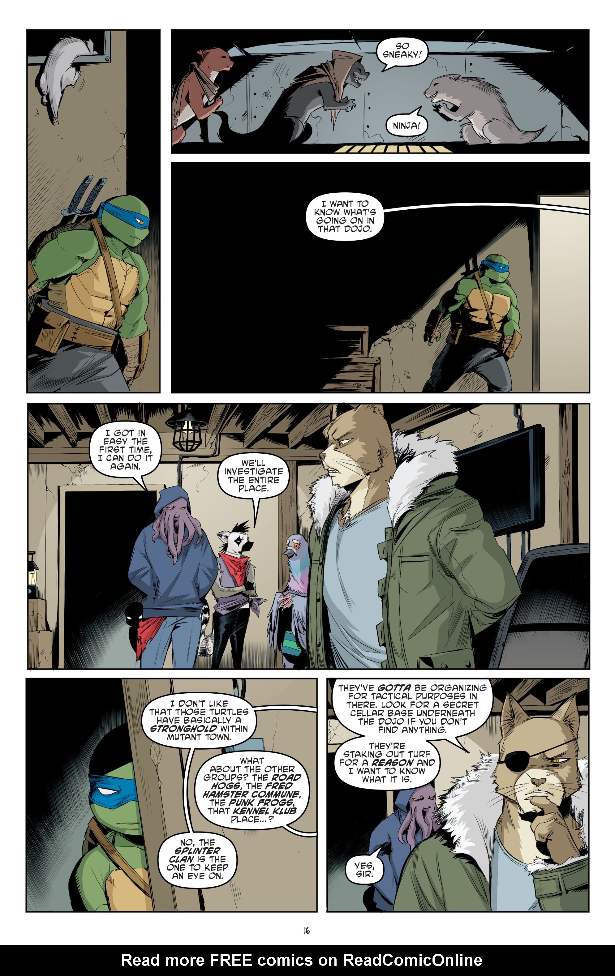 Read Teenage Mutant Ninja Turtles (2011) EN Manga Online