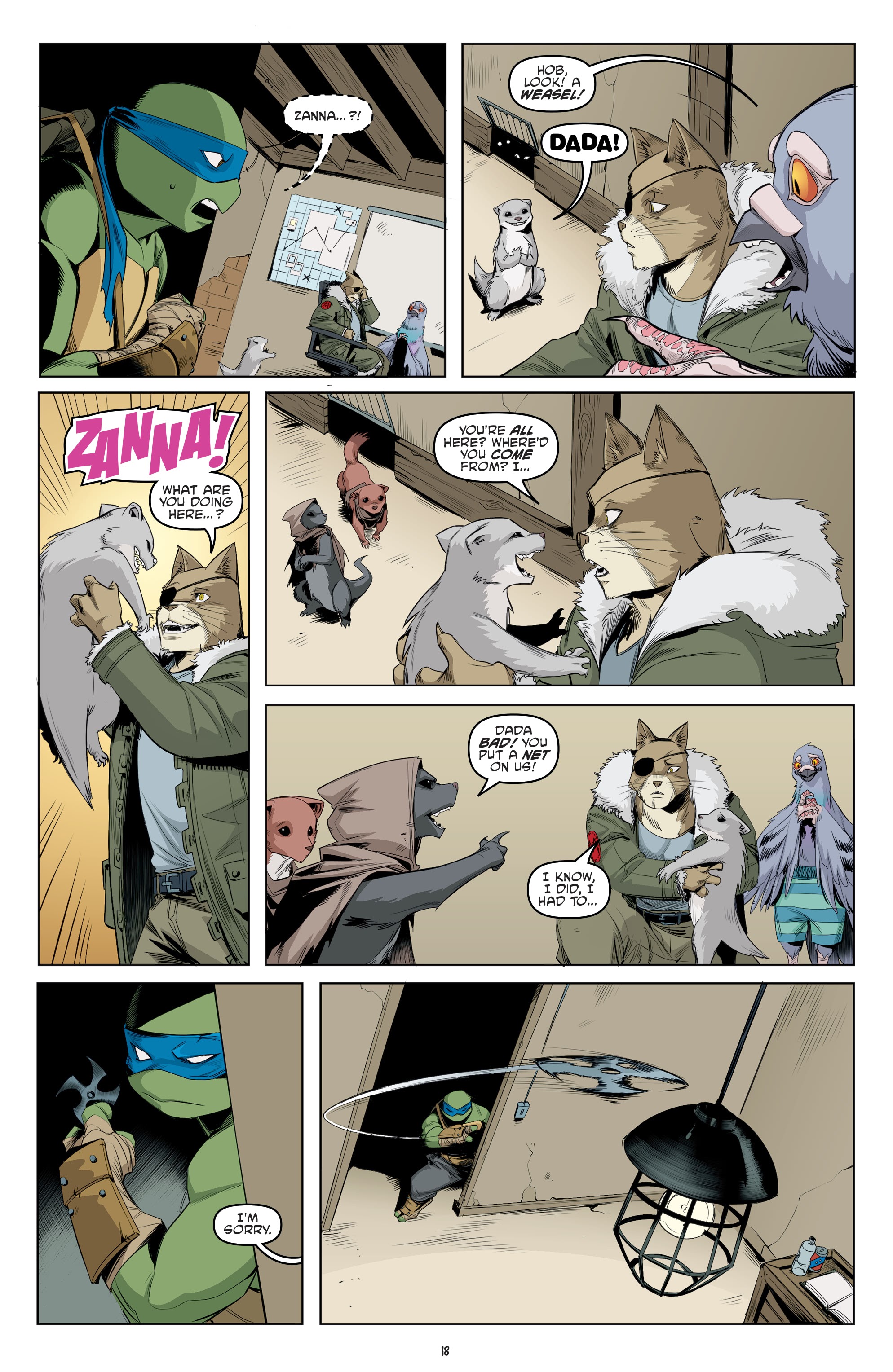 Read Teenage Mutant Ninja Turtles (2011) EN Manga Online