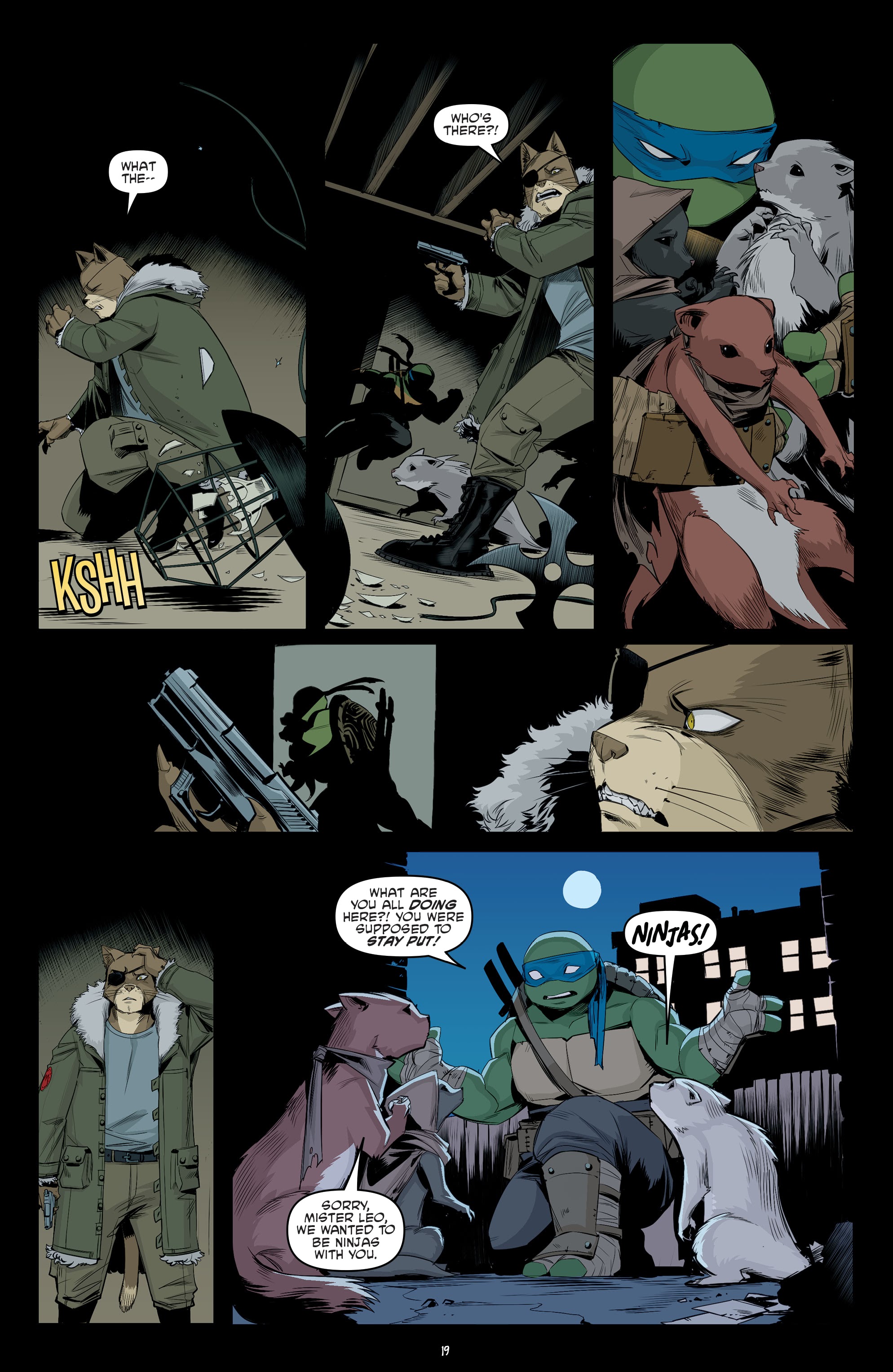 Read Teenage Mutant Ninja Turtles (2011) EN Manga Online