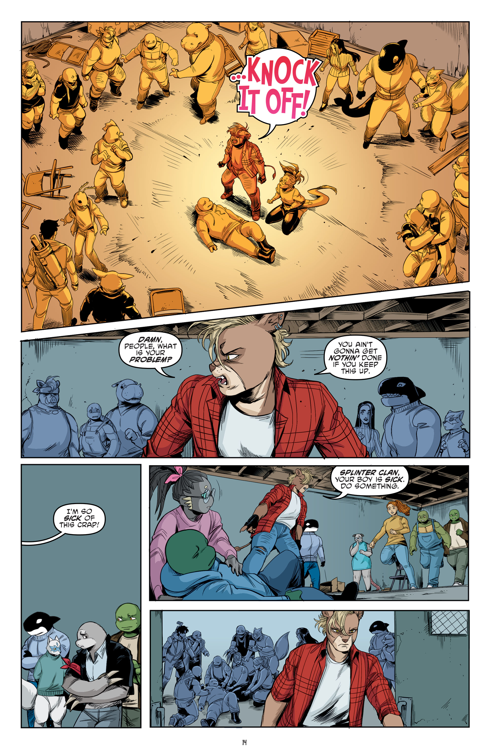Read Teenage Mutant Ninja Turtles (2011) EN Manga Online