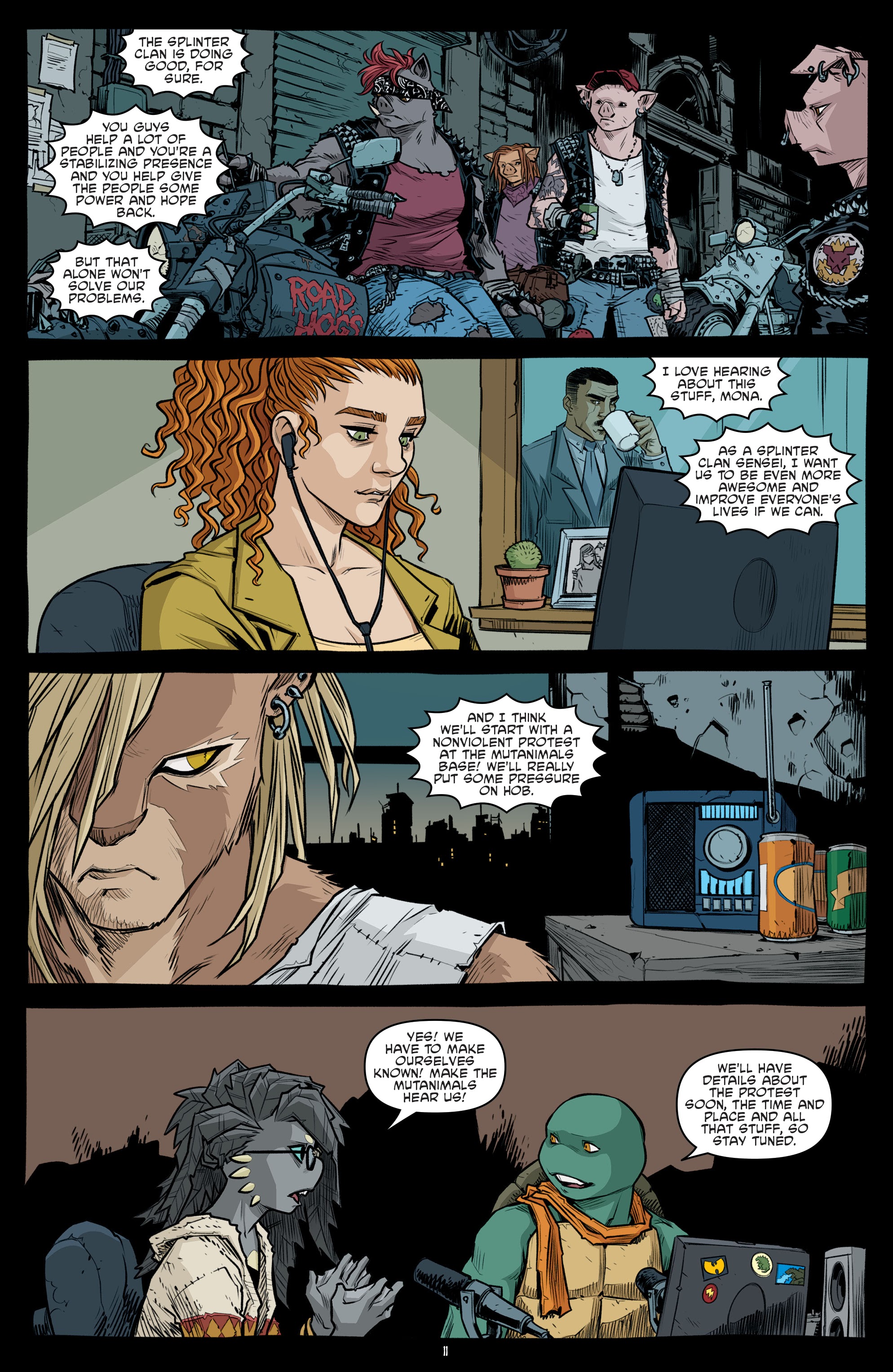 Read Teenage Mutant Ninja Turtles (2011) EN Manga Online