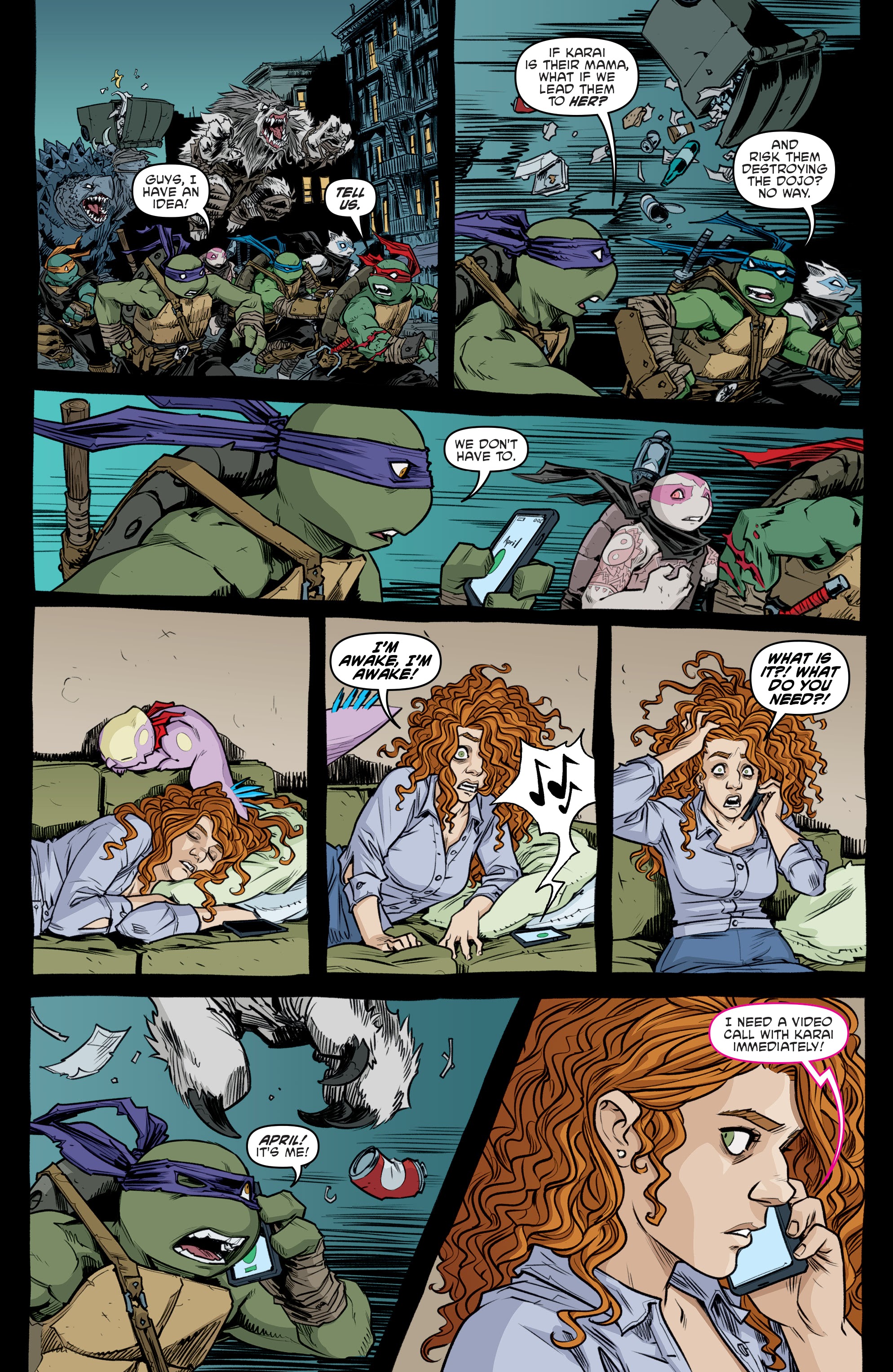 Read Teenage Mutant Ninja Turtles (2011) EN Manga Online