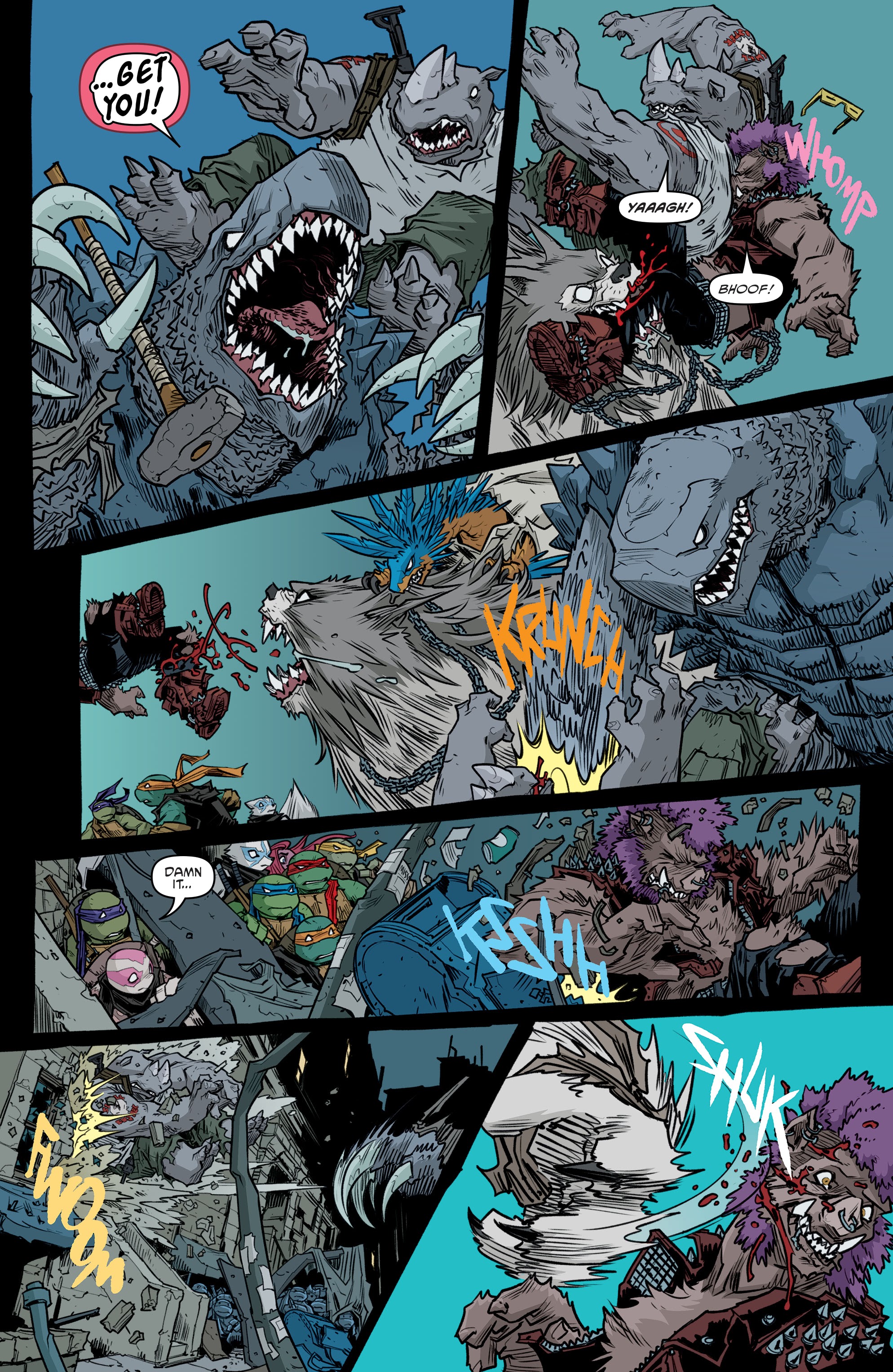 Read Teenage Mutant Ninja Turtles (2011) EN Manga Online