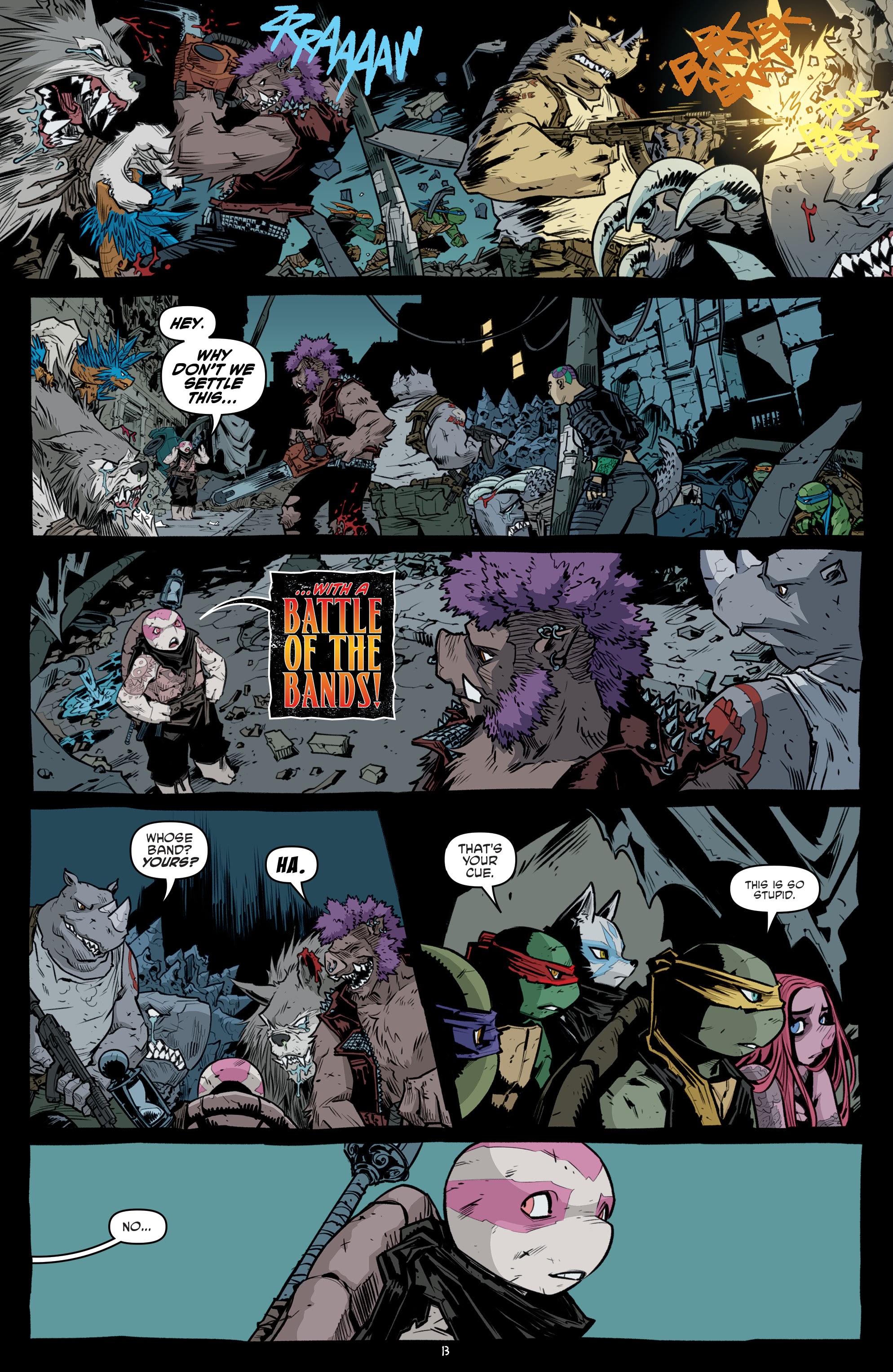 Read Teenage Mutant Ninja Turtles (2011) EN Manga Online