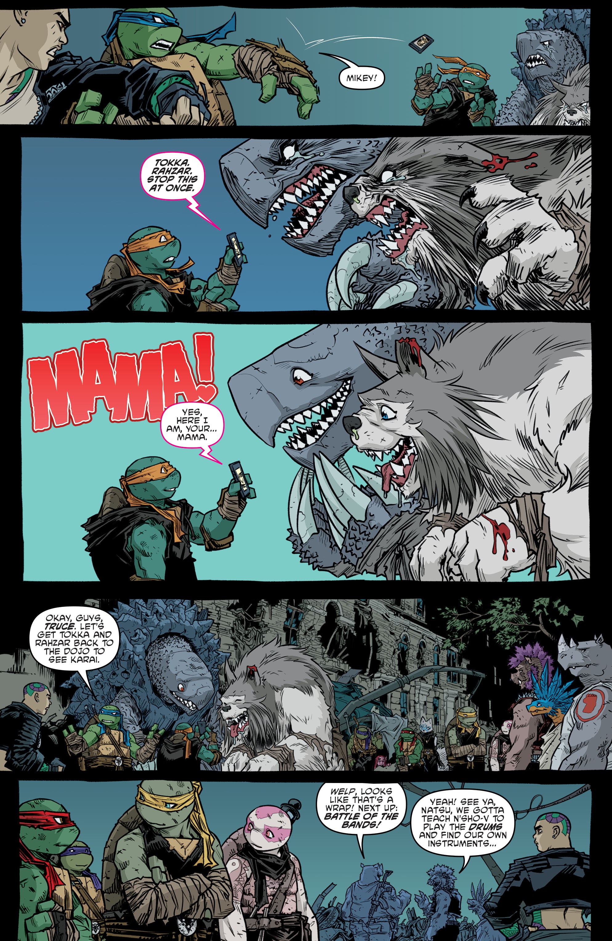 Read Teenage Mutant Ninja Turtles (2011) EN Manga Online
