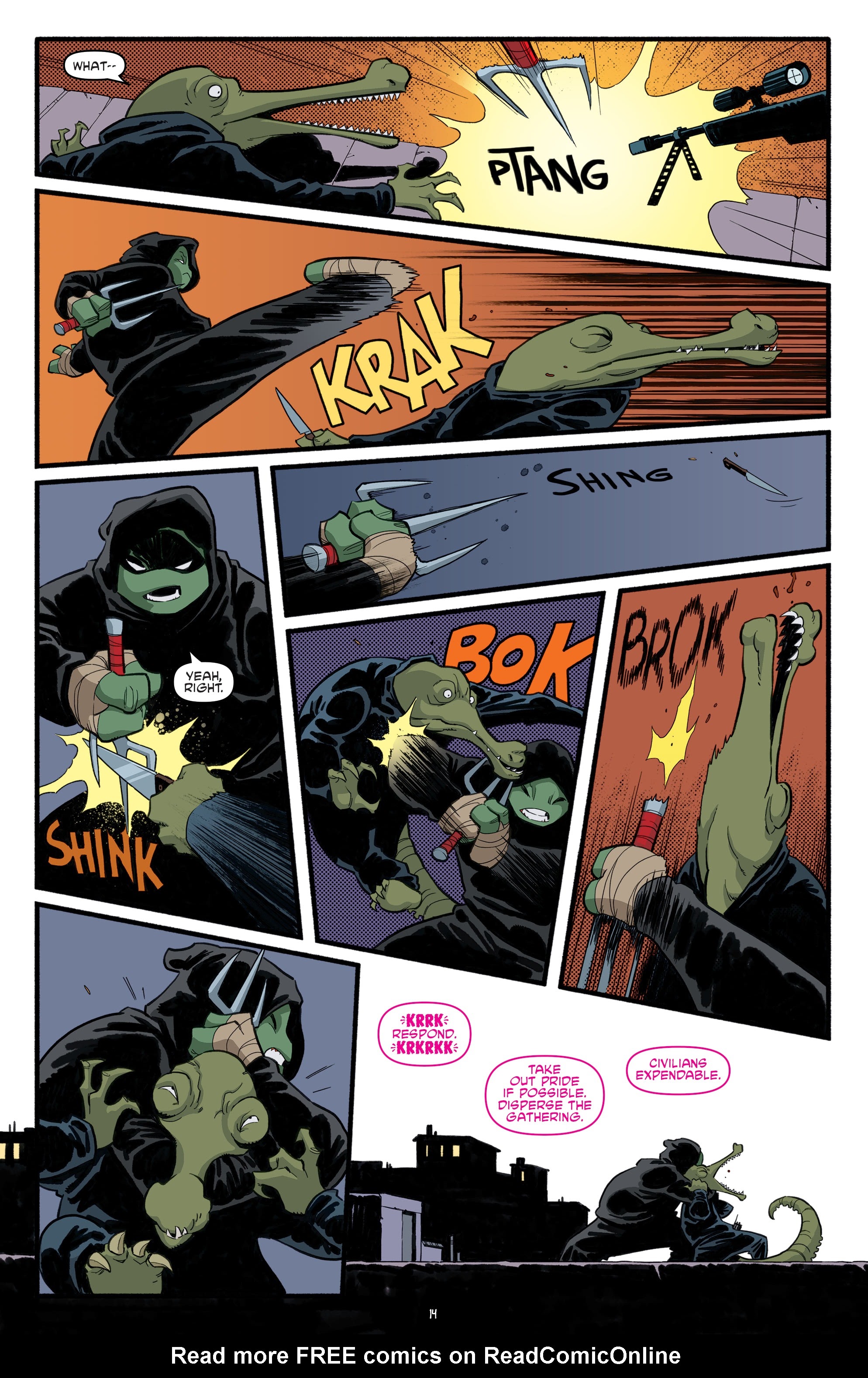 Read Teenage Mutant Ninja Turtles (2011) EN Manga Online