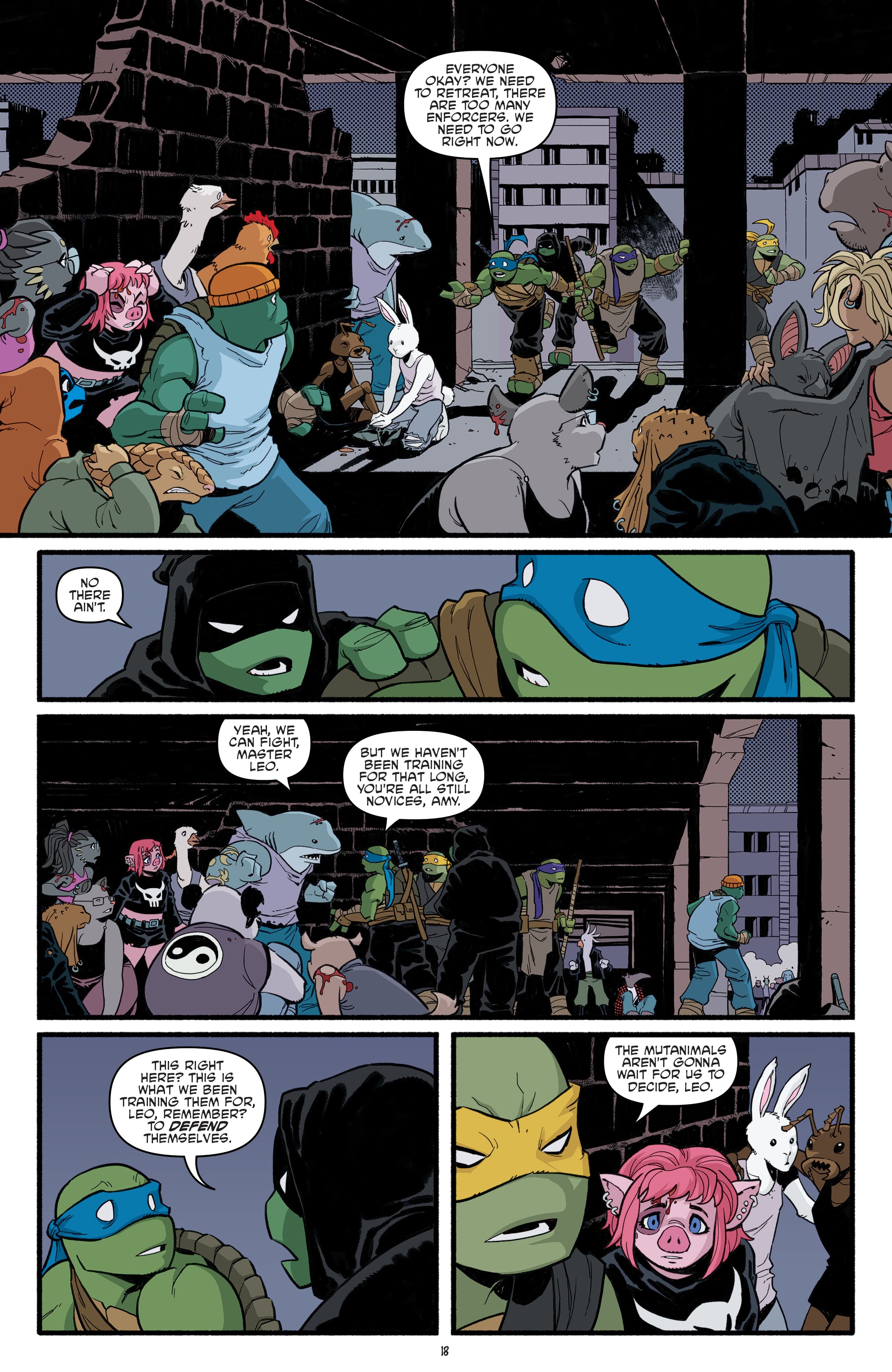 Read Teenage Mutant Ninja Turtles (2011) EN Manga Online