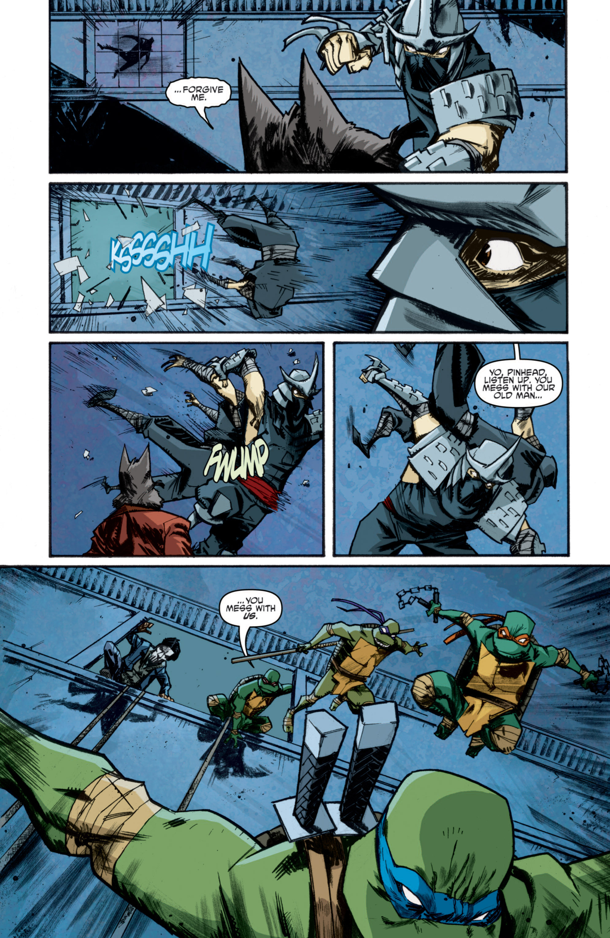 Read Teenage Mutant Ninja Turtles (2011) EN Manga Online