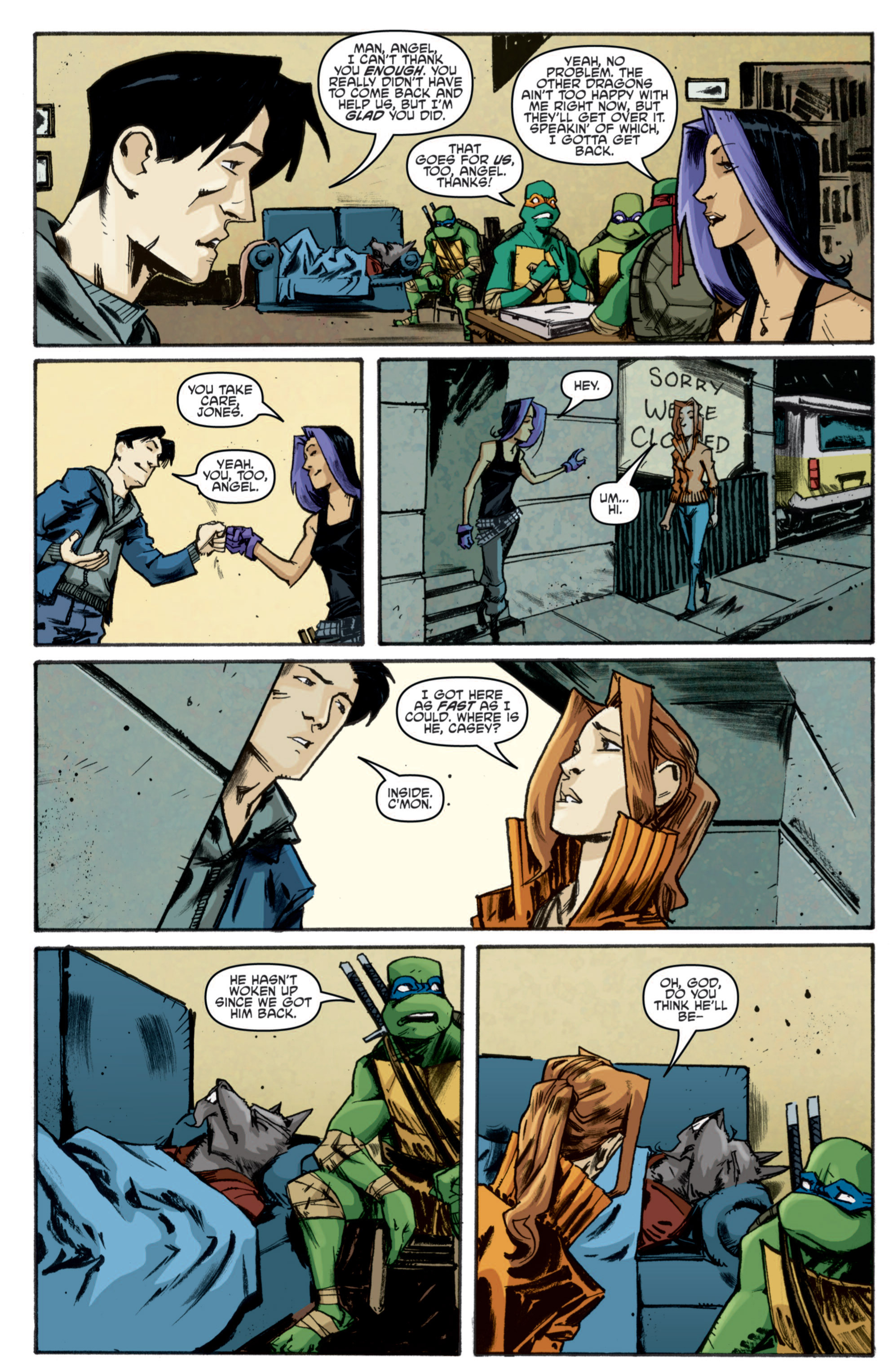 Read Teenage Mutant Ninja Turtles (2011) EN Manga Online