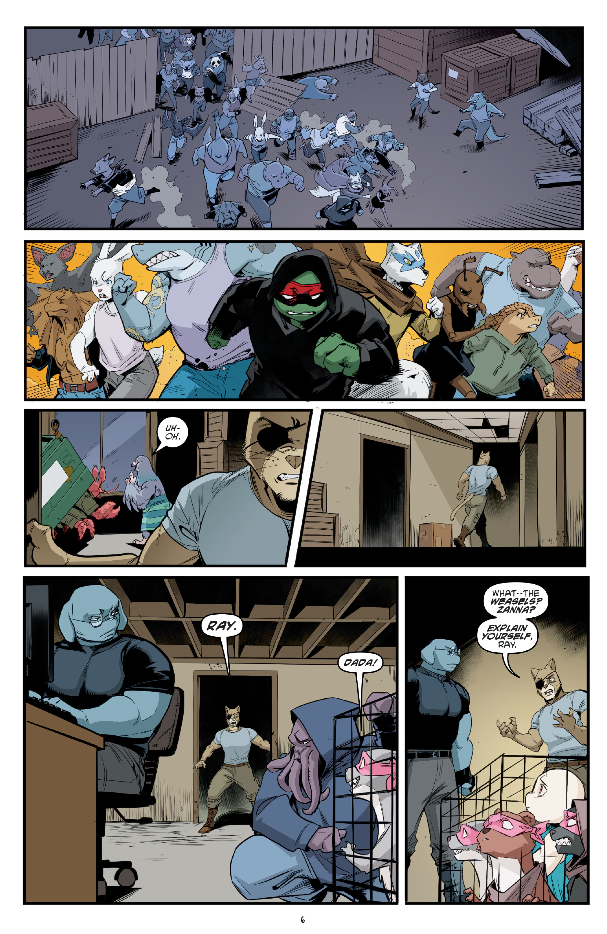 Read Teenage Mutant Ninja Turtles (2011) EN Manga Online