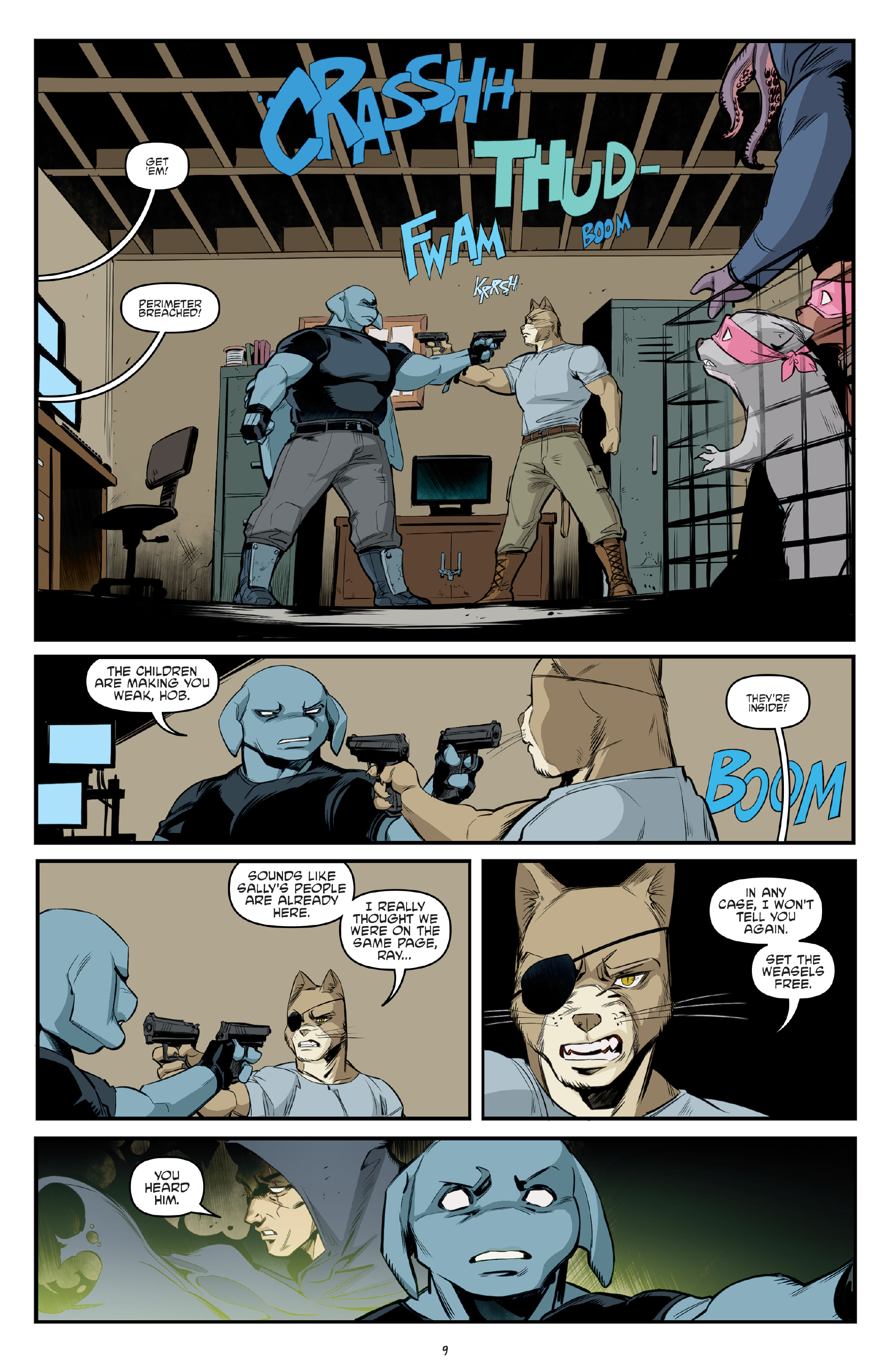 Read Teenage Mutant Ninja Turtles (2011) EN Manga Online