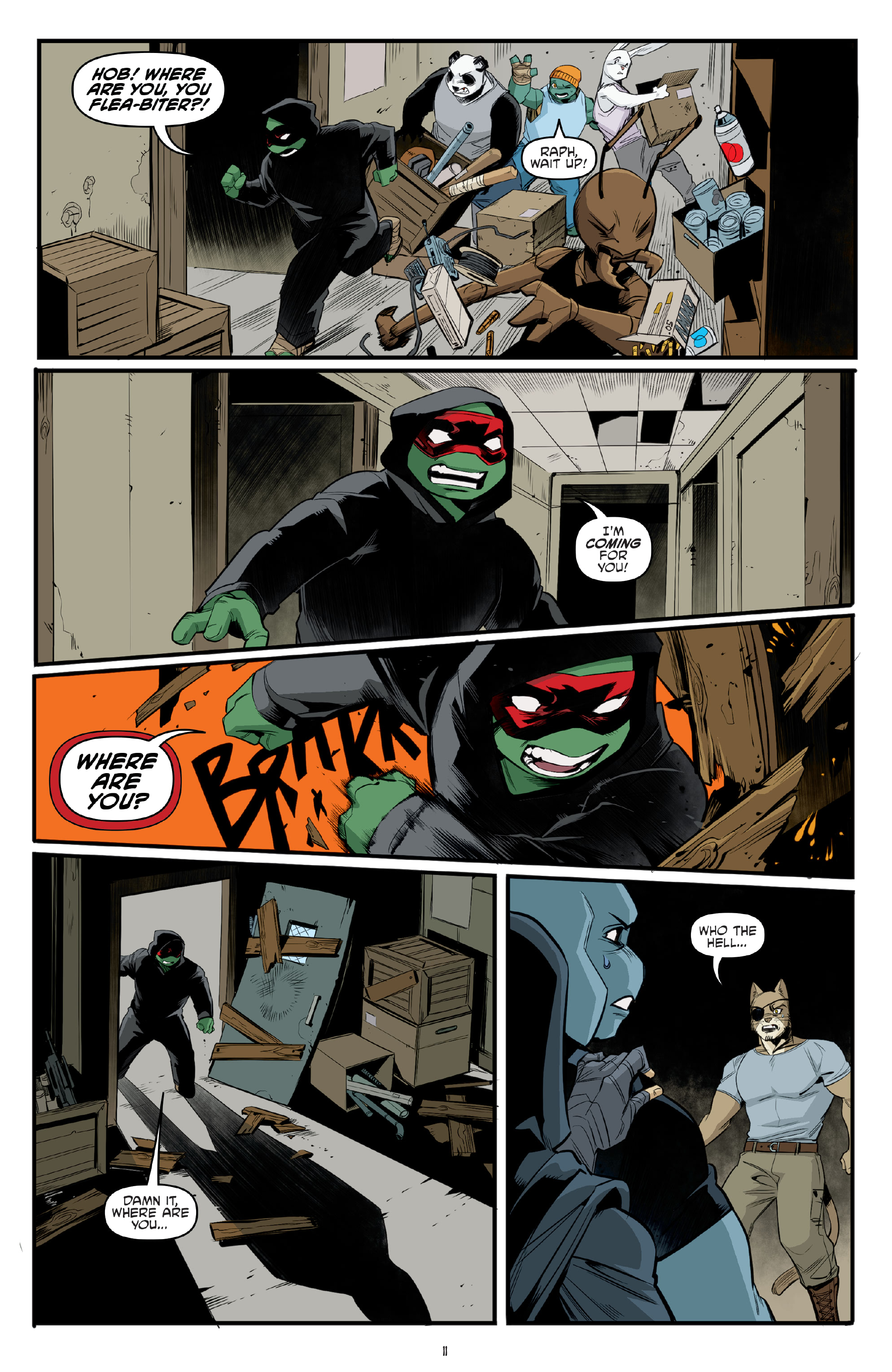 Read Teenage Mutant Ninja Turtles (2011) EN Manga Online