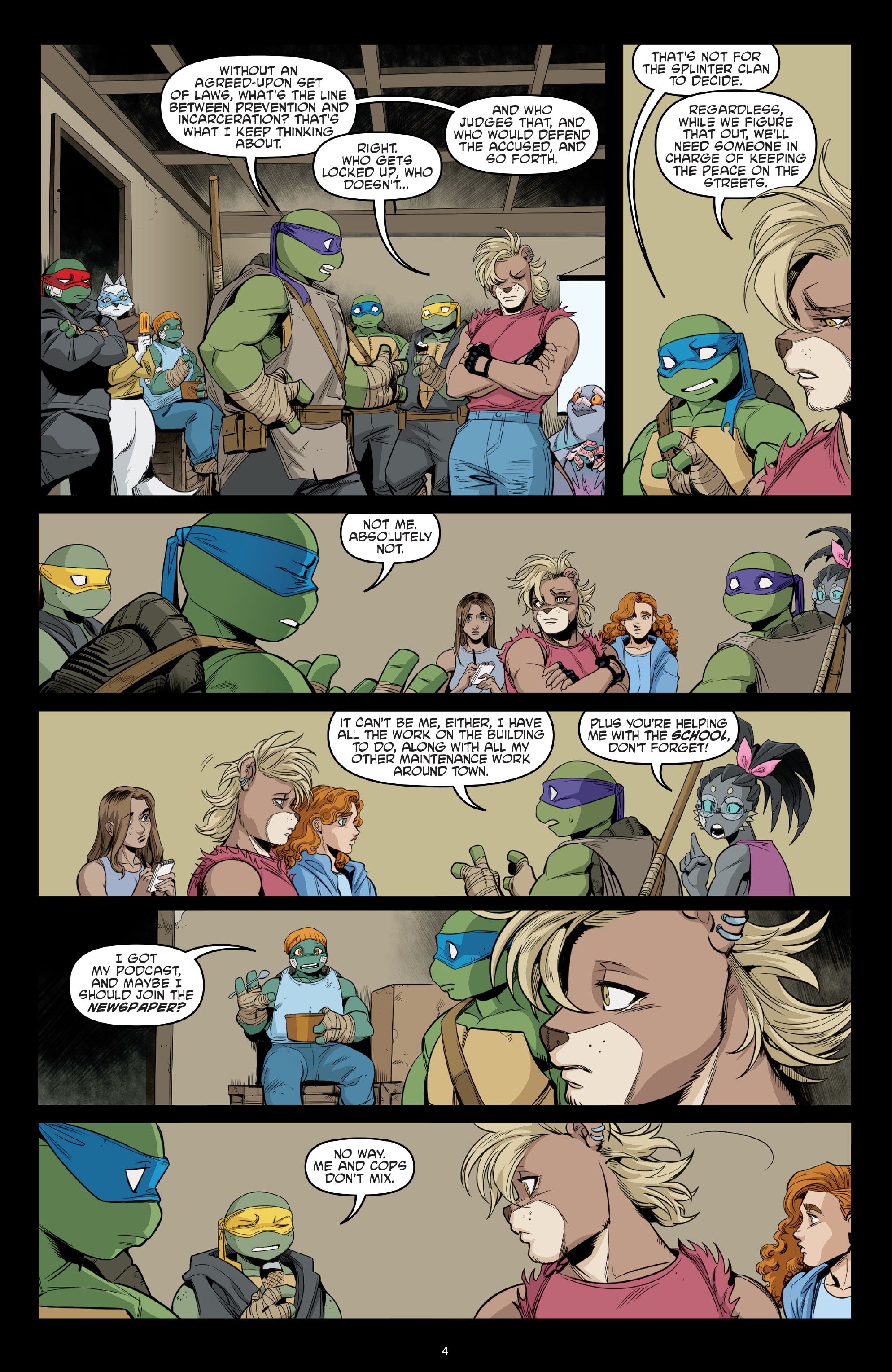 Read Teenage Mutant Ninja Turtles (2011) EN Manga Online