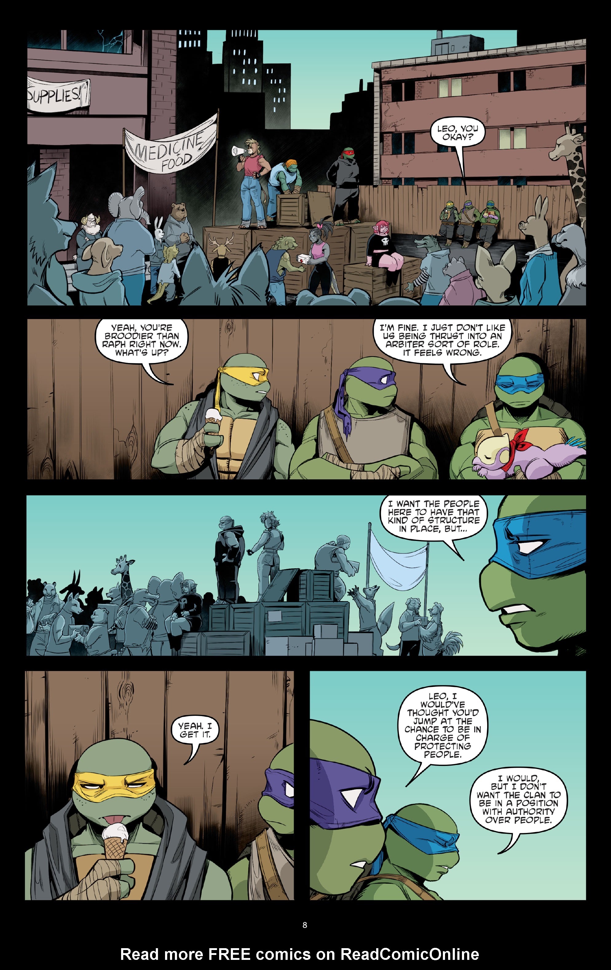 Read Teenage Mutant Ninja Turtles (2011) EN Manga Online