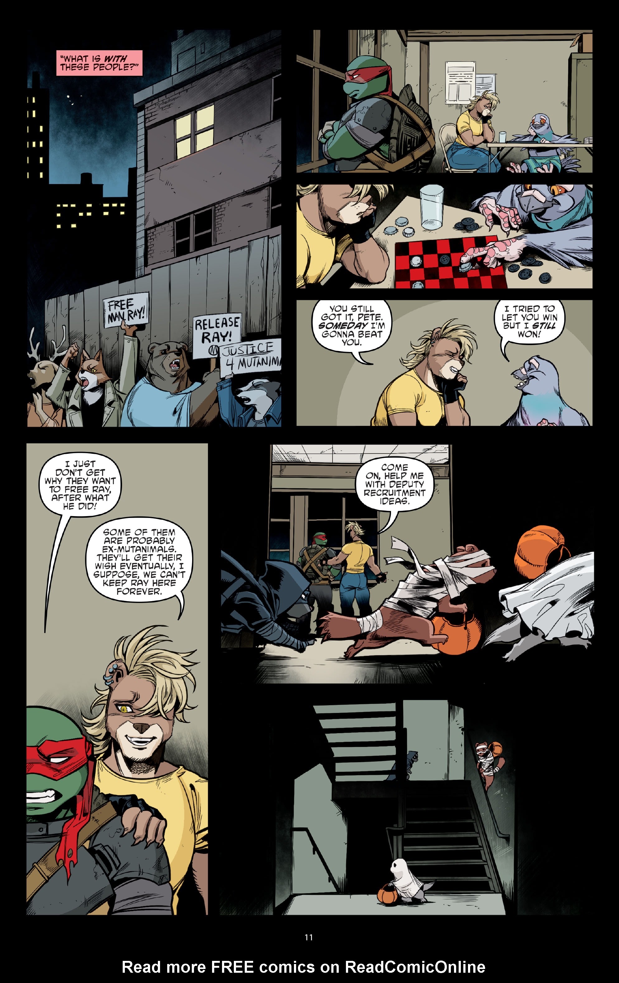 Read Teenage Mutant Ninja Turtles (2011) EN Manga Online