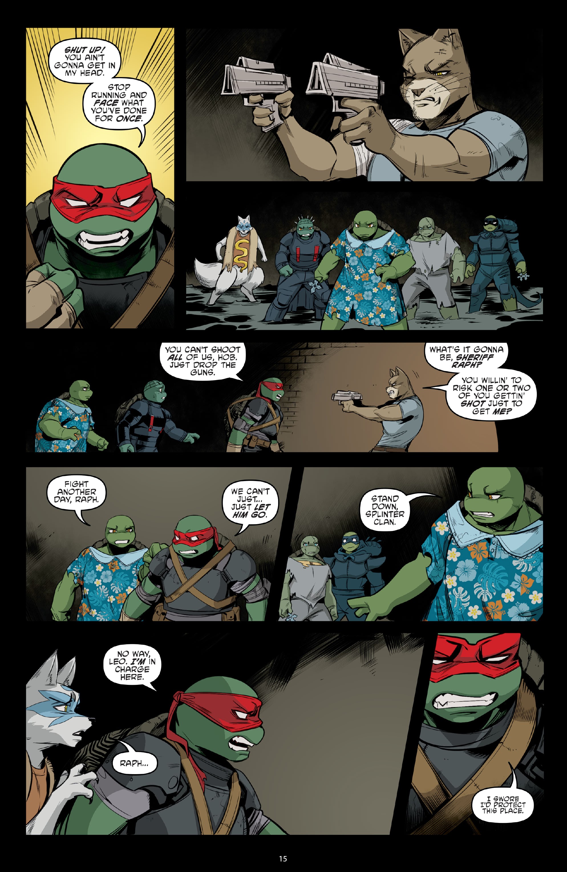 Read Teenage Mutant Ninja Turtles (2011) EN Manga Online