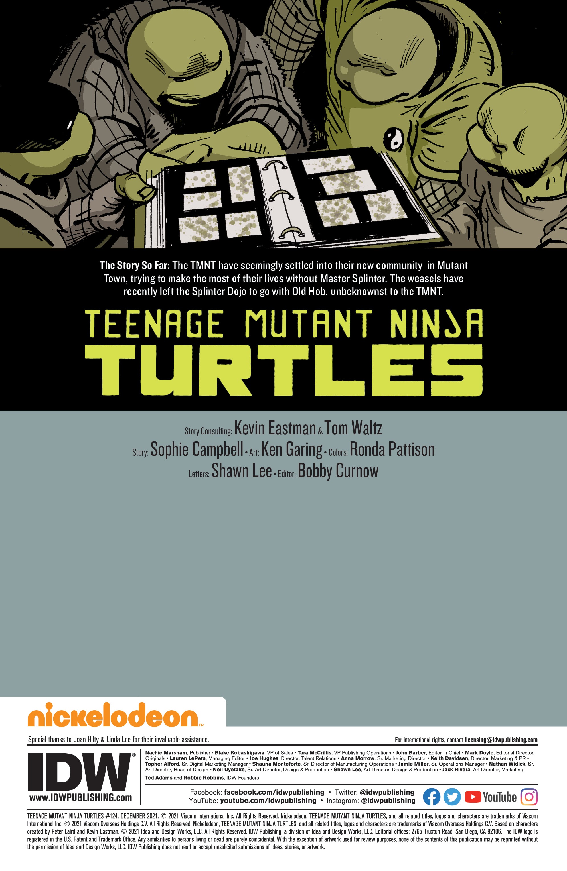 Read Teenage Mutant Ninja Turtles (2011) EN Manga Online