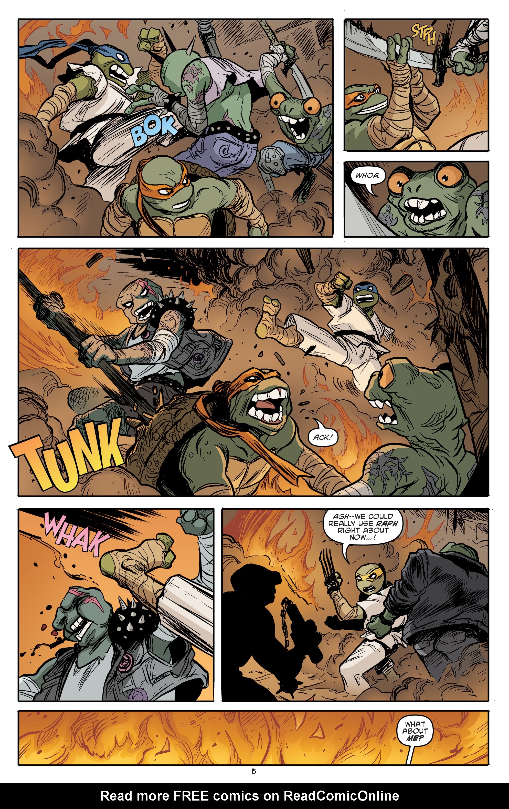 Read Teenage Mutant Ninja Turtles (2011) EN Manga Online