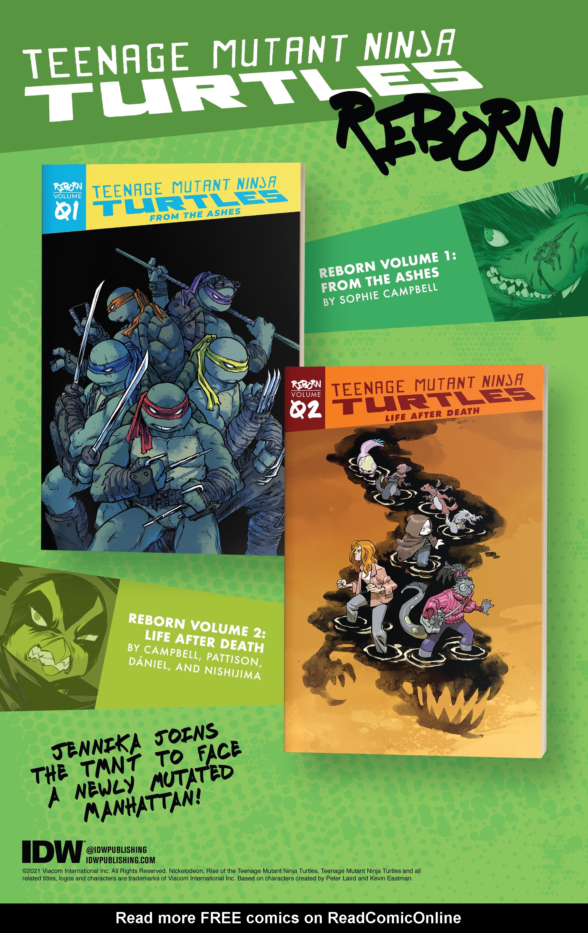 Read Teenage Mutant Ninja Turtles (2011) EN Manga Online