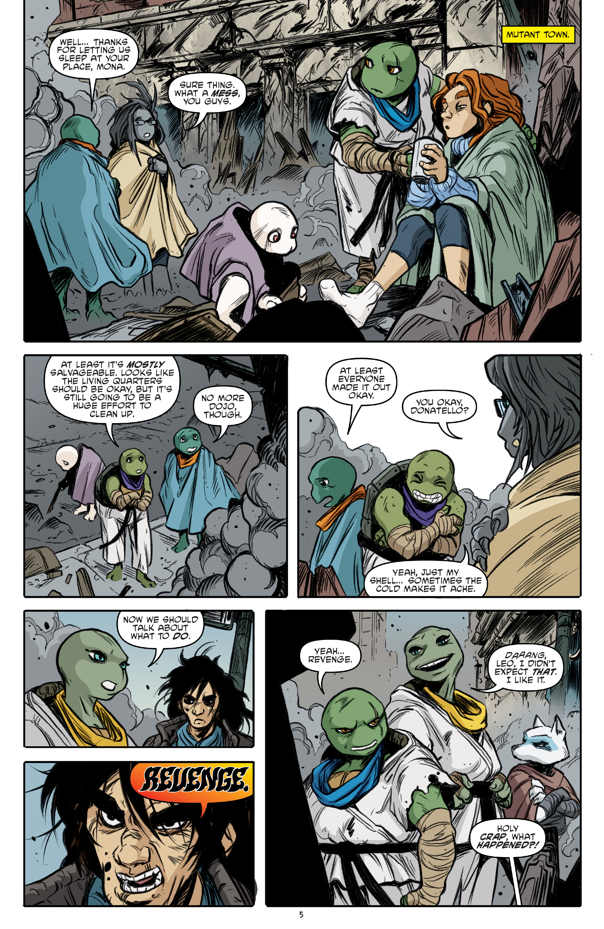 Read Teenage Mutant Ninja Turtles (2011) EN Manga Online