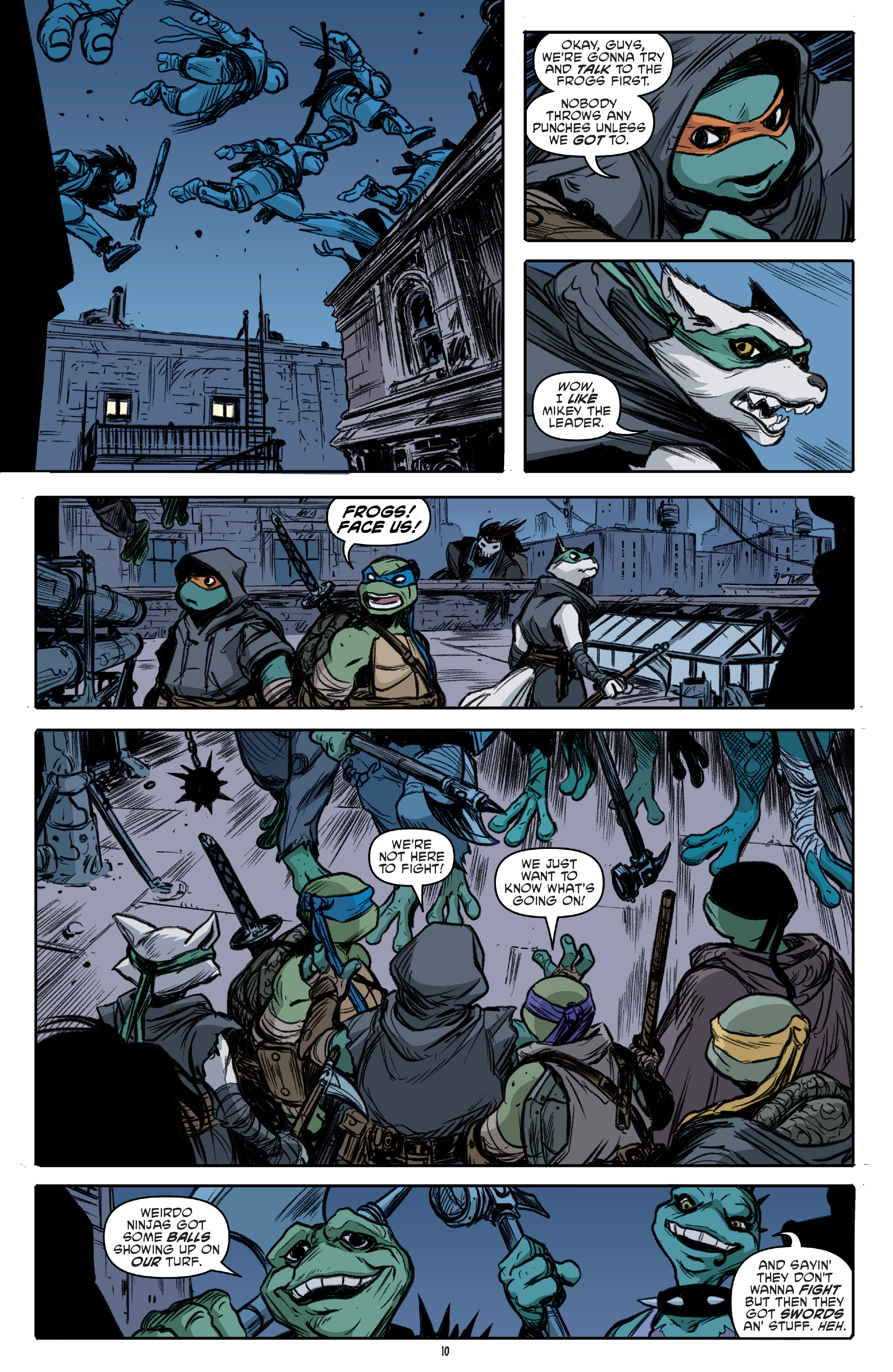 Read Teenage Mutant Ninja Turtles (2011) EN Manga Online