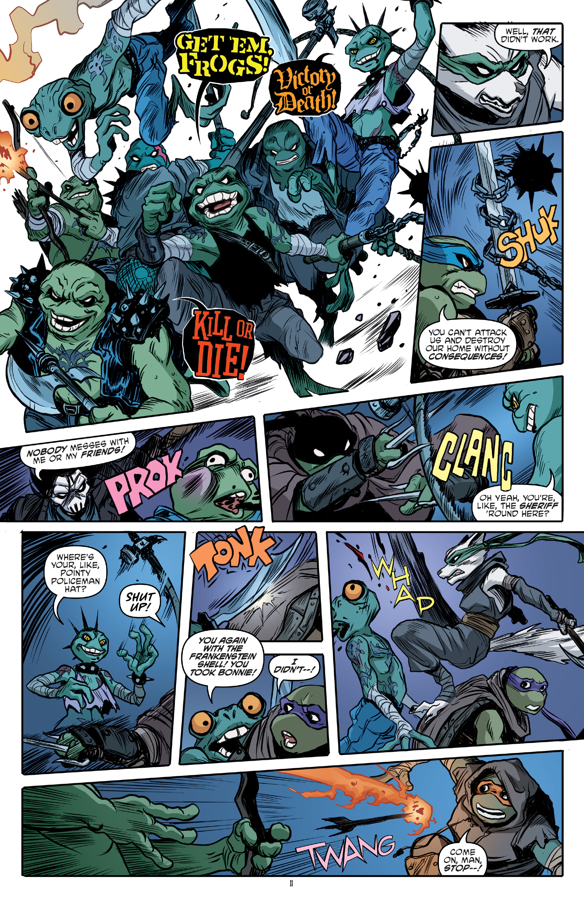 Read Teenage Mutant Ninja Turtles (2011) EN Manga Online