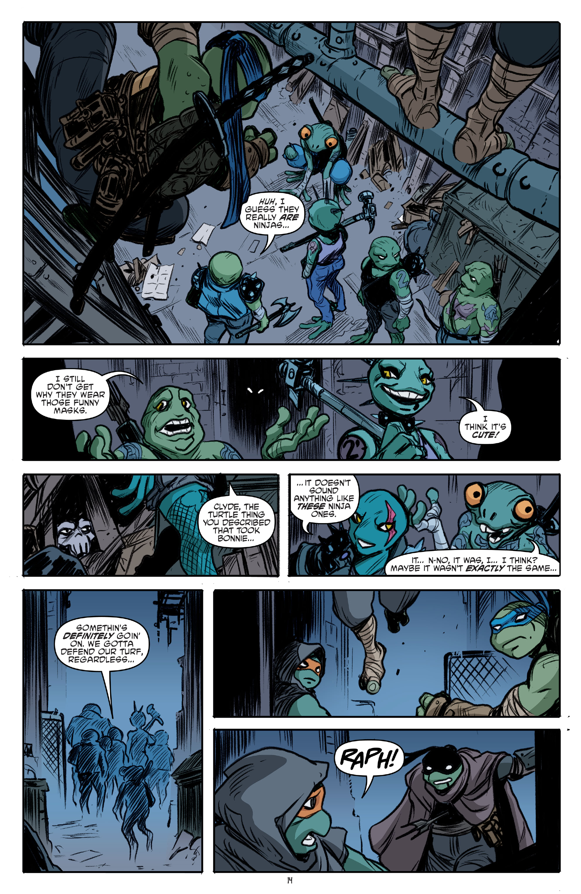 Read Teenage Mutant Ninja Turtles (2011) EN Manga Online