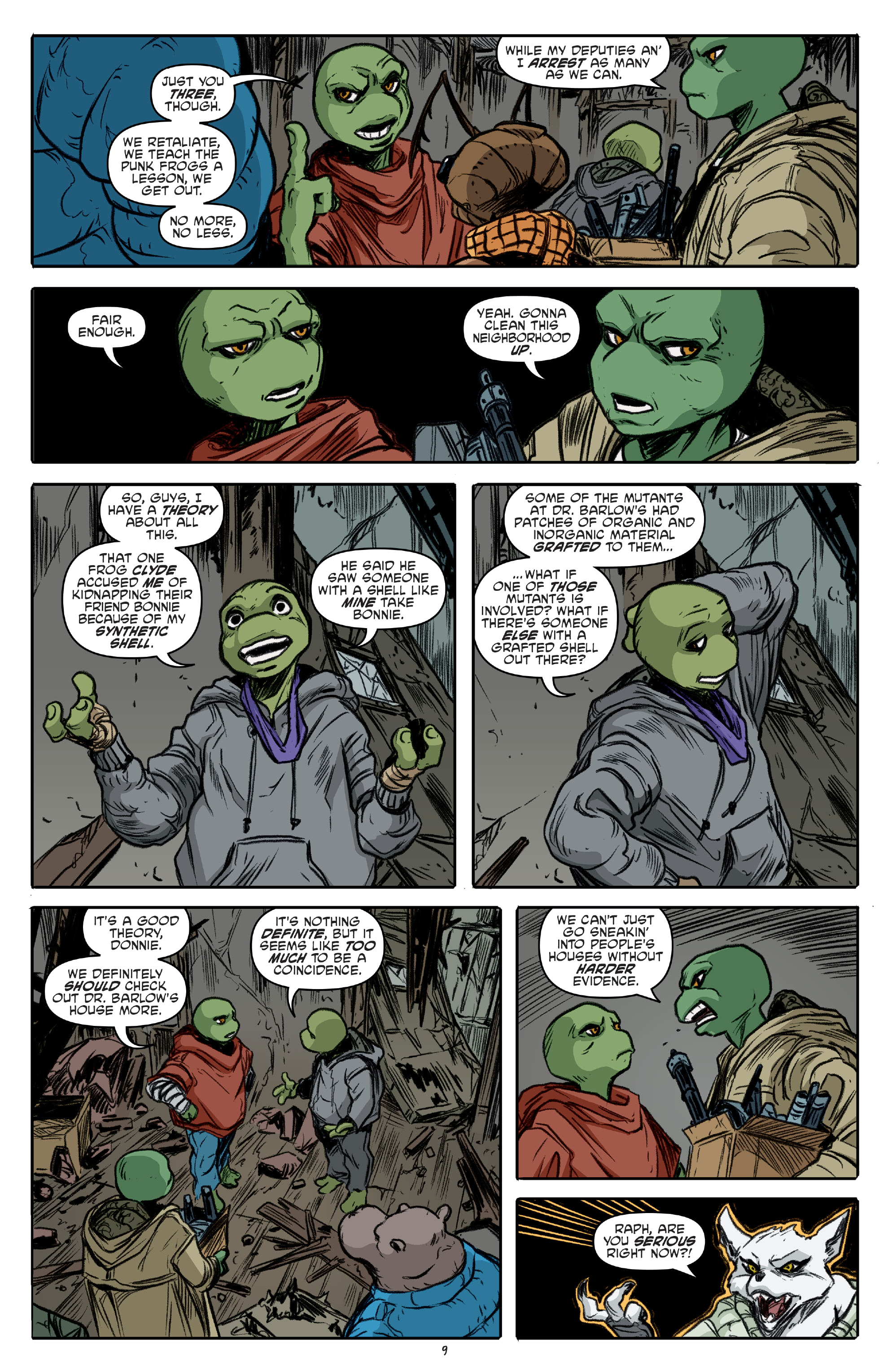 Read Teenage Mutant Ninja Turtles (2011) EN Manga Online