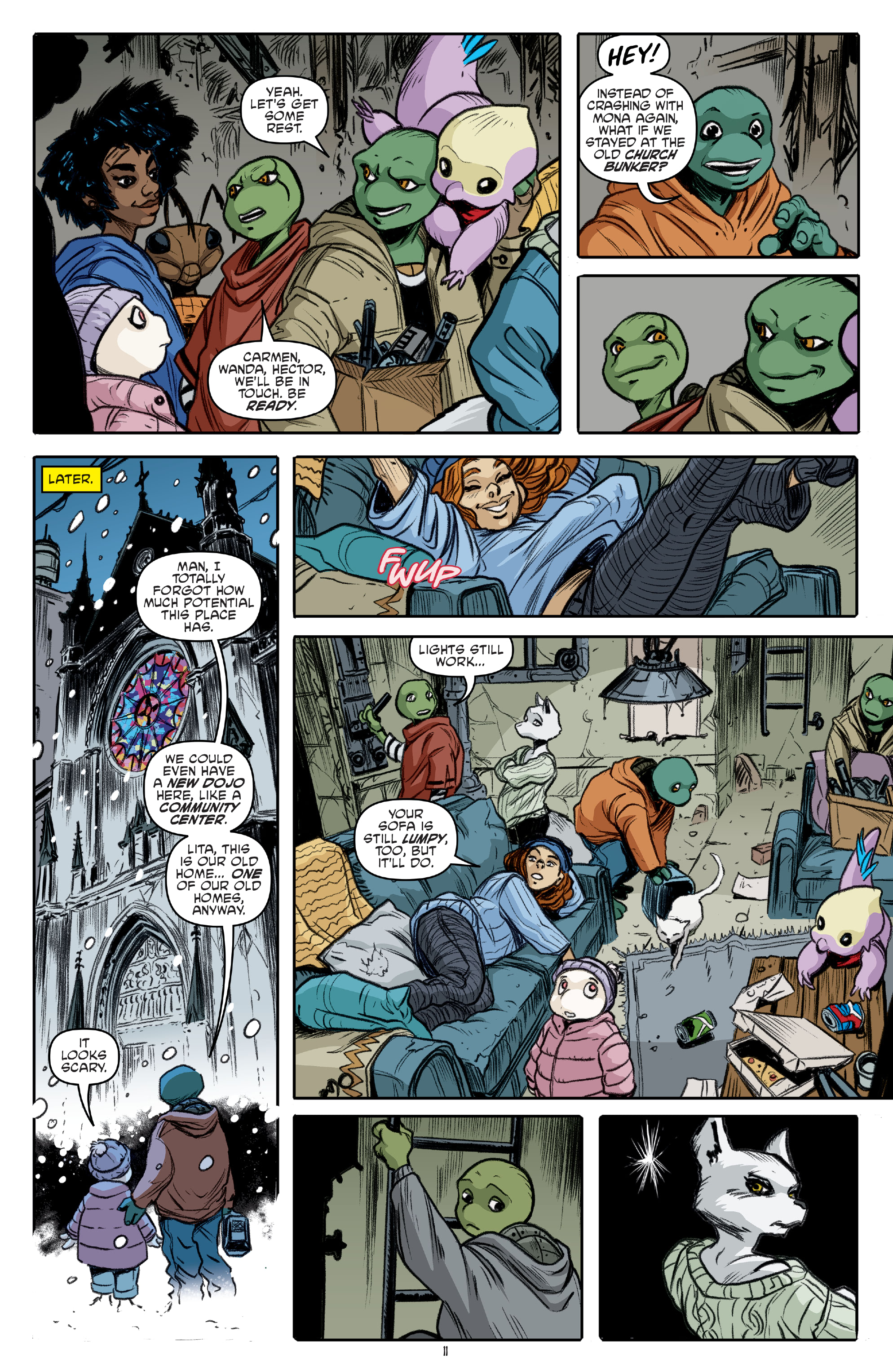 Read Teenage Mutant Ninja Turtles (2011) EN Manga Online