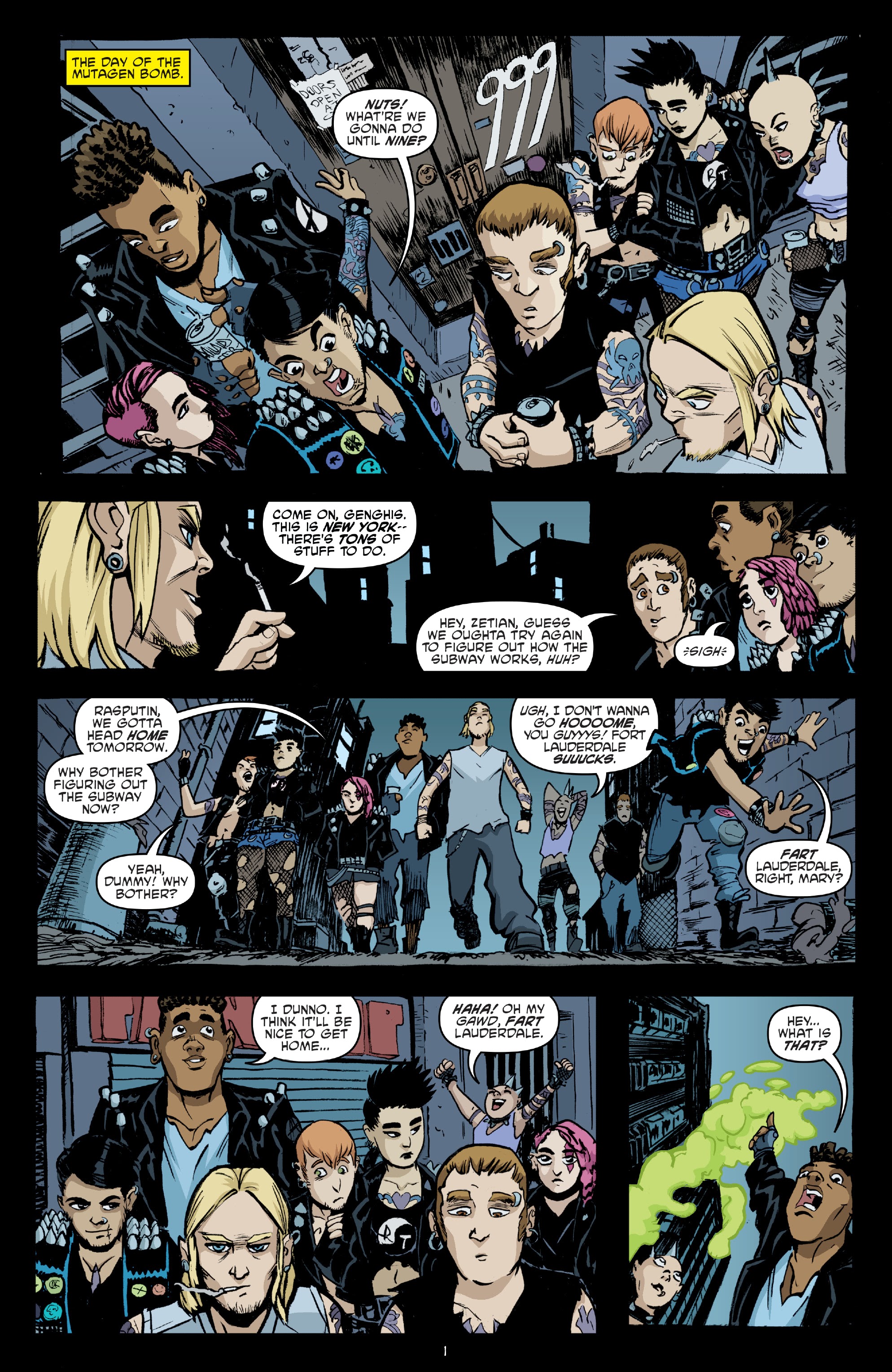 Read Teenage Mutant Ninja Turtles (2011) EN Manga Online