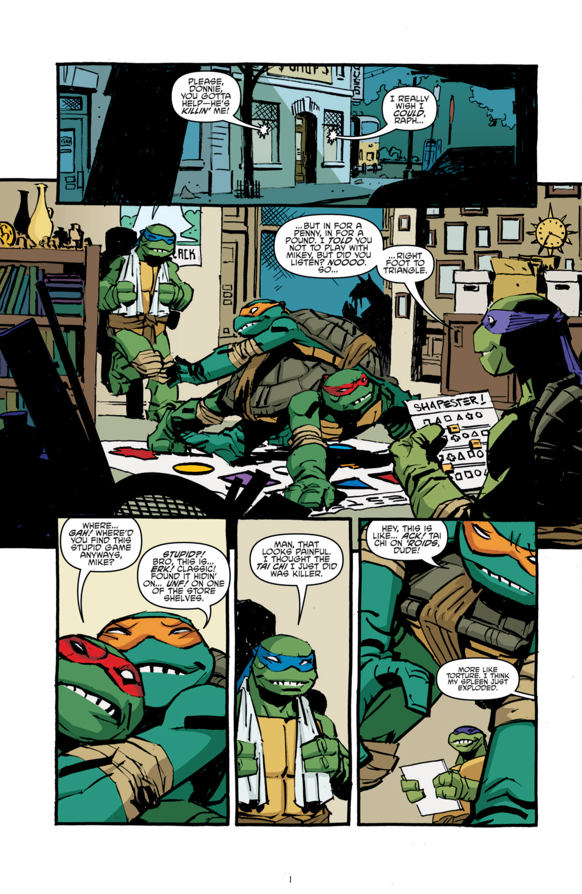 Read Teenage Mutant Ninja Turtles (2011) EN Manga Online