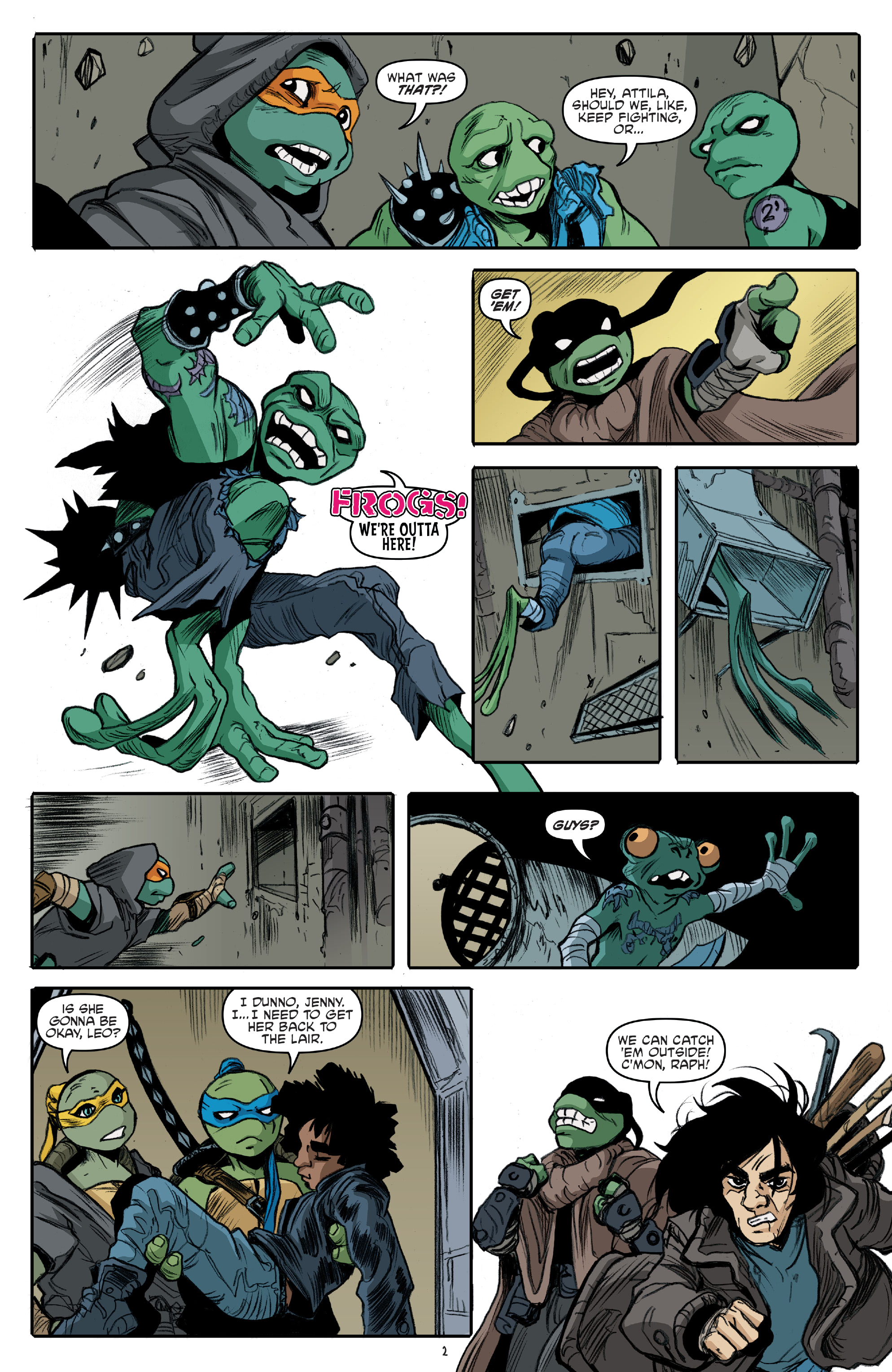 Read Teenage Mutant Ninja Turtles (2011) EN Manga Online